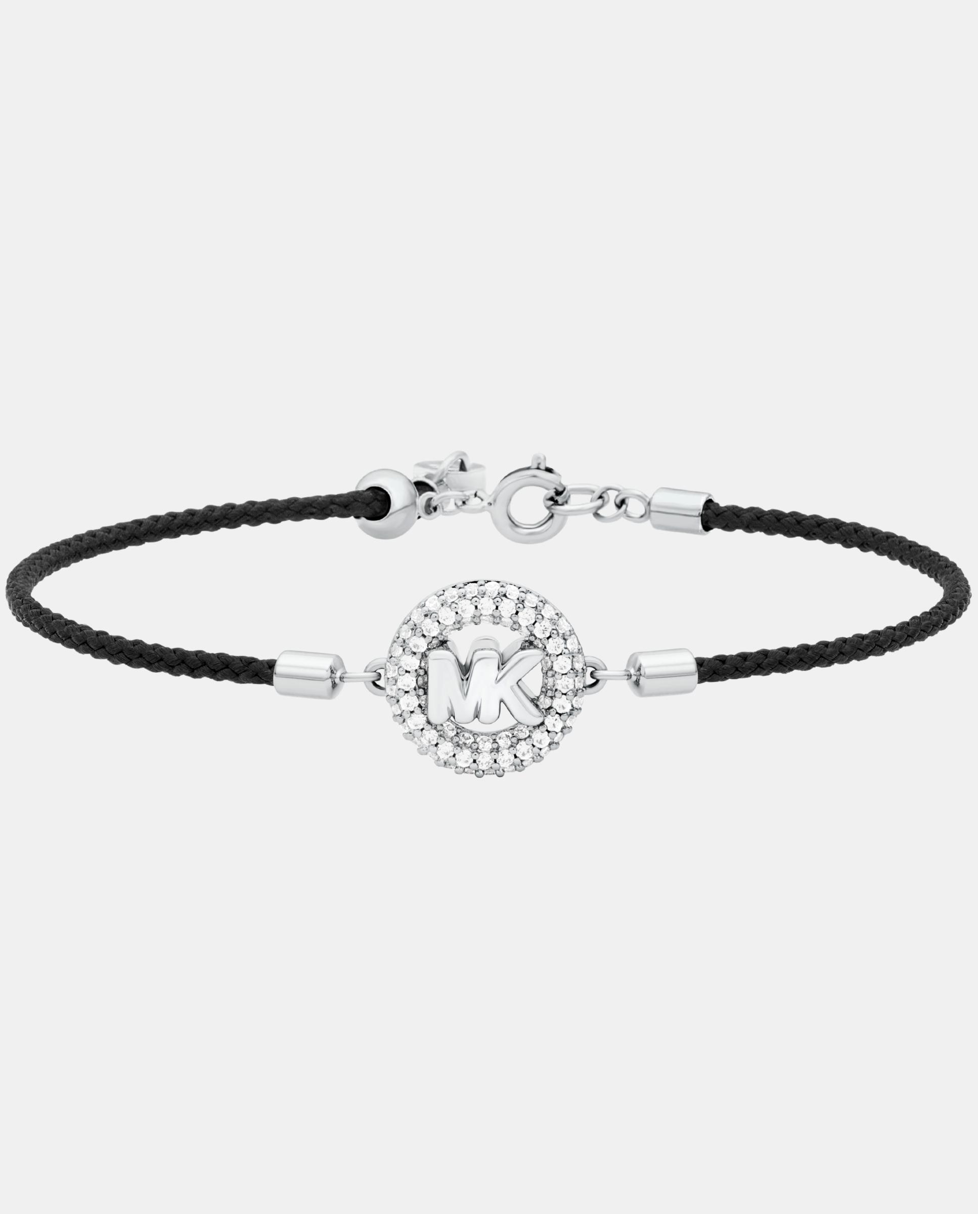 Imagen 1 de Pulsera de mujer premium mkj8619040 de latón y nailon - Michael Kors - Plateado Plateado