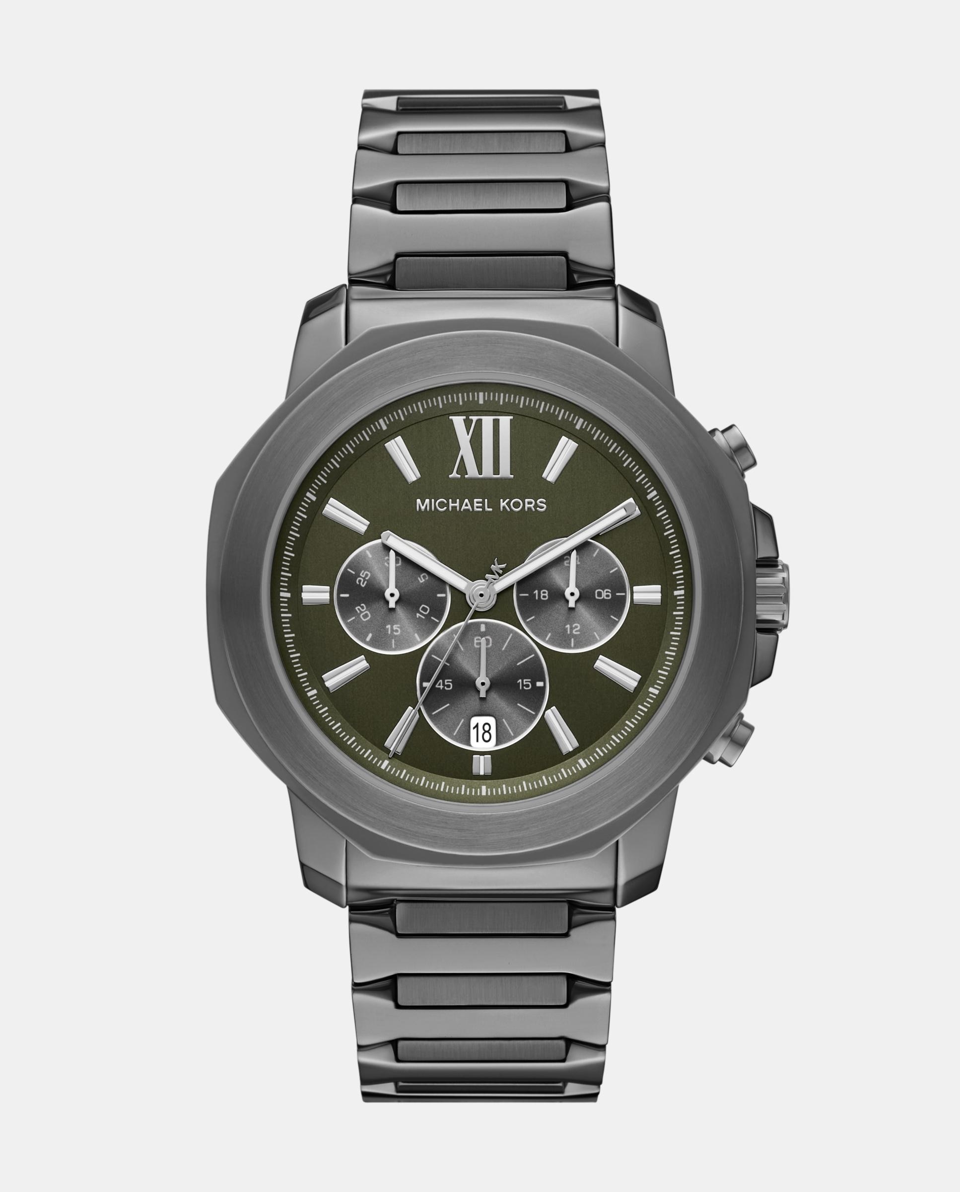 Imagen 1 de Reloj de hombre prescott de michael kors de acero inoxidable con cronógrafo Bronce