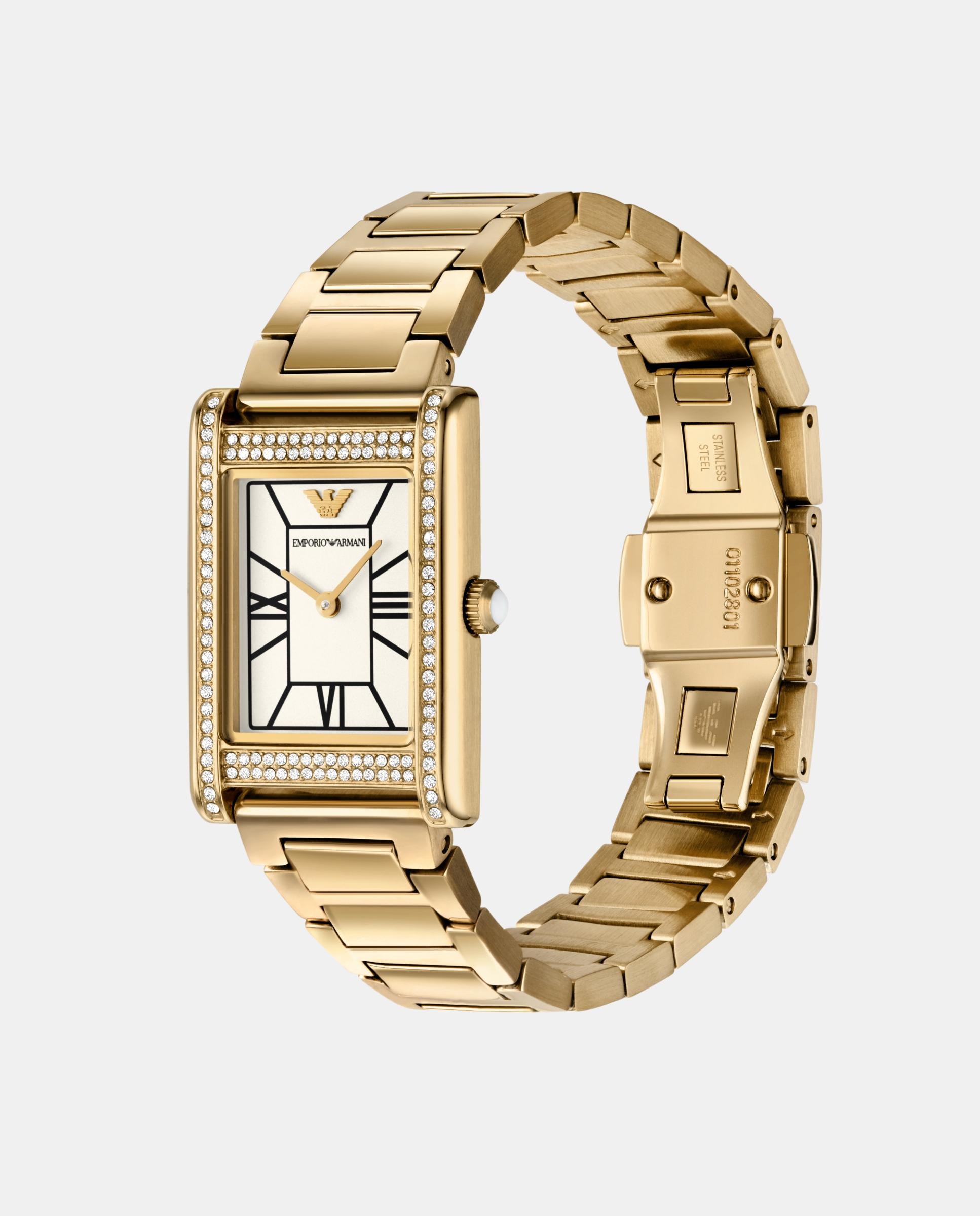 Reloj de mujer ar11797 con cristales - Emporio Armani - Dorado Dorado-4