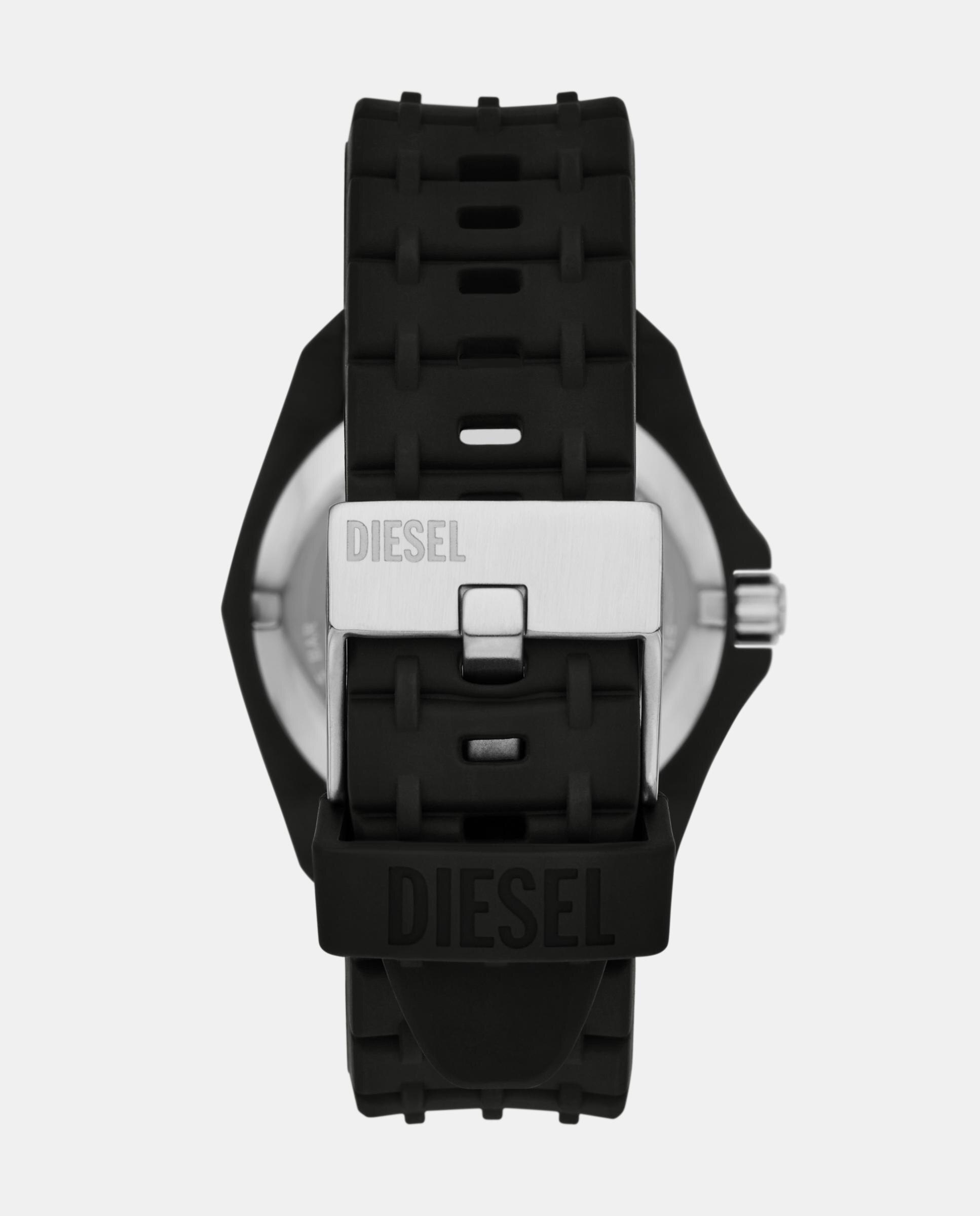 Reloj de hombre dz2244 stinger de silicona con tres agujas - Diesel - Negro Negro-2