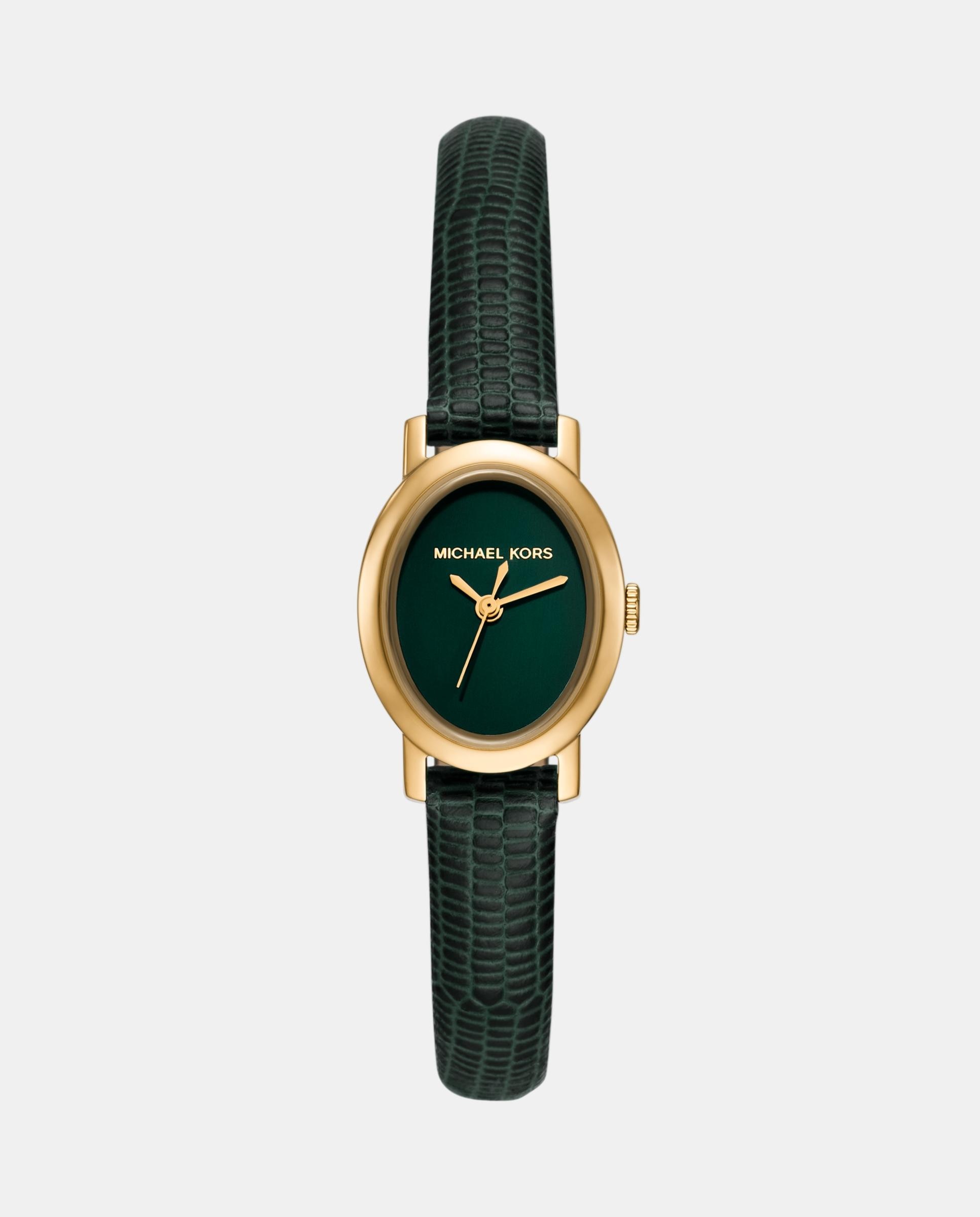 Reloj de mujer mk7635 maude de piel con tres agujas - Michael Kors - Dorado Dorado-1
