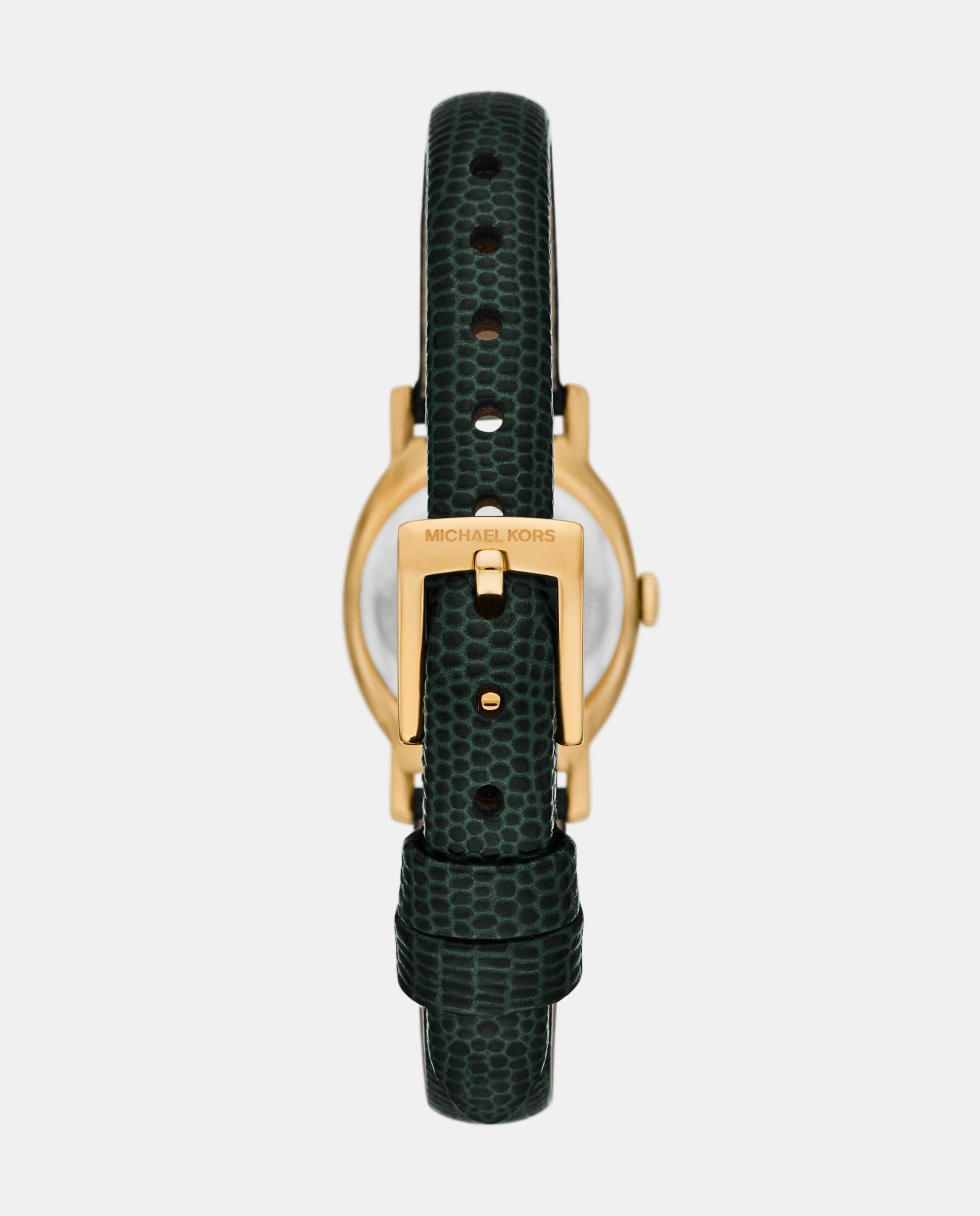 Reloj de mujer mk7635 maude de piel con tres agujas - Michael Kors - Dorado Dorado-2