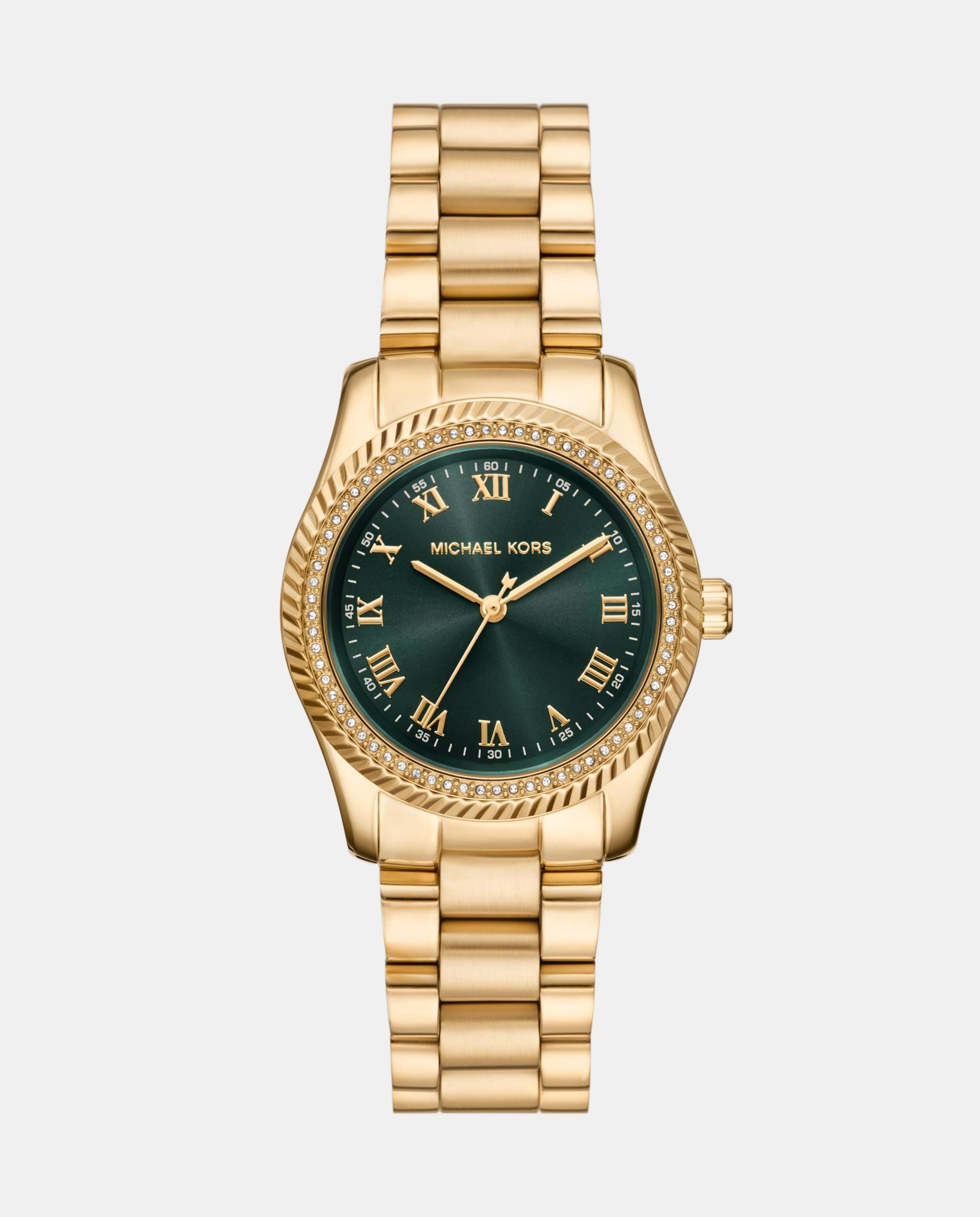 Reloj de mujer mk7625 lexington de acero inoxidable con tres agujas - Michael Kors - Negro Negro-1