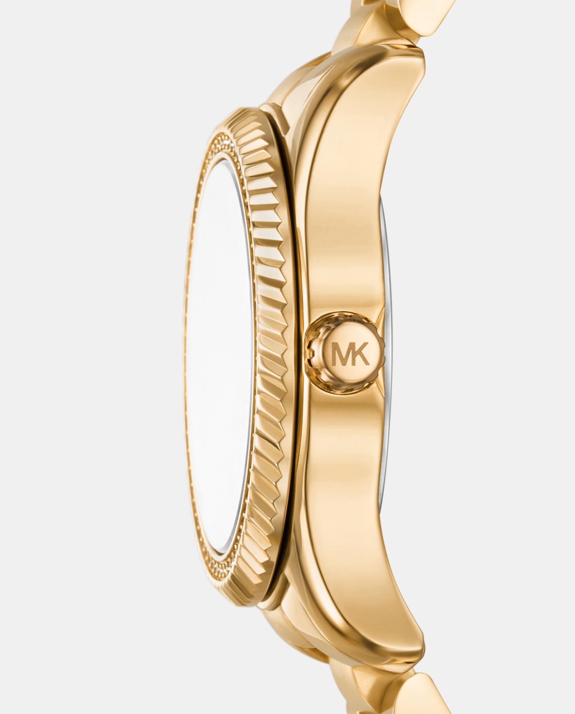 Reloj de mujer mk7625 lexington de acero inoxidable con tres agujas - Michael Kors - Negro Negro-3