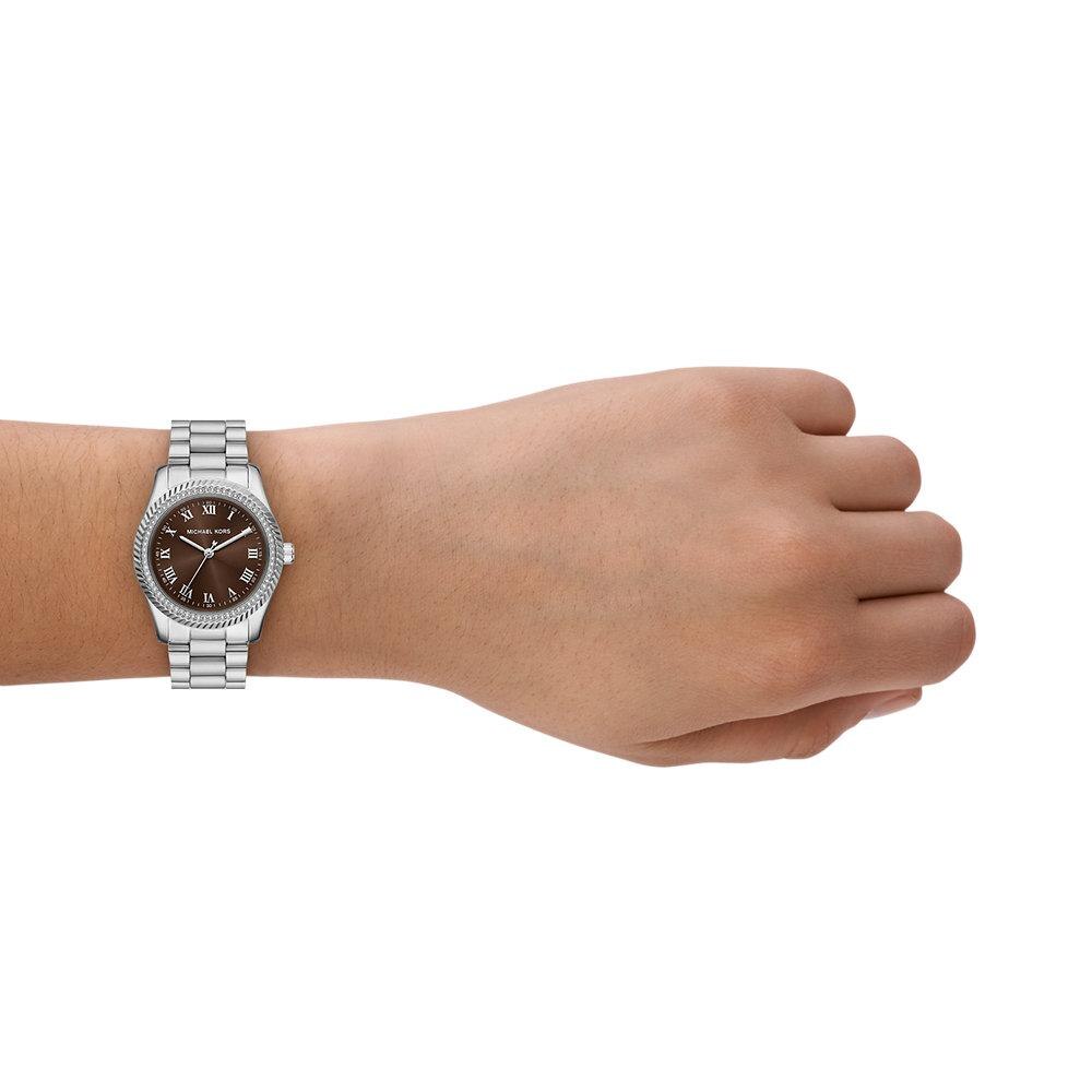 Reloj de mujer mk7632 lexington de acero inoxidable con tres agujas - Michael Kors - Dorado Dorado-4
