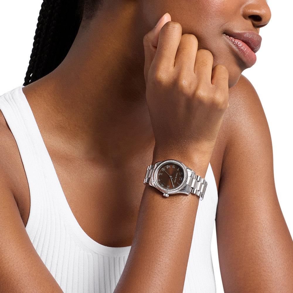 Reloj de mujer mk7632 lexington de acero inoxidable con tres agujas - Michael Kors - Dorado Dorado-5