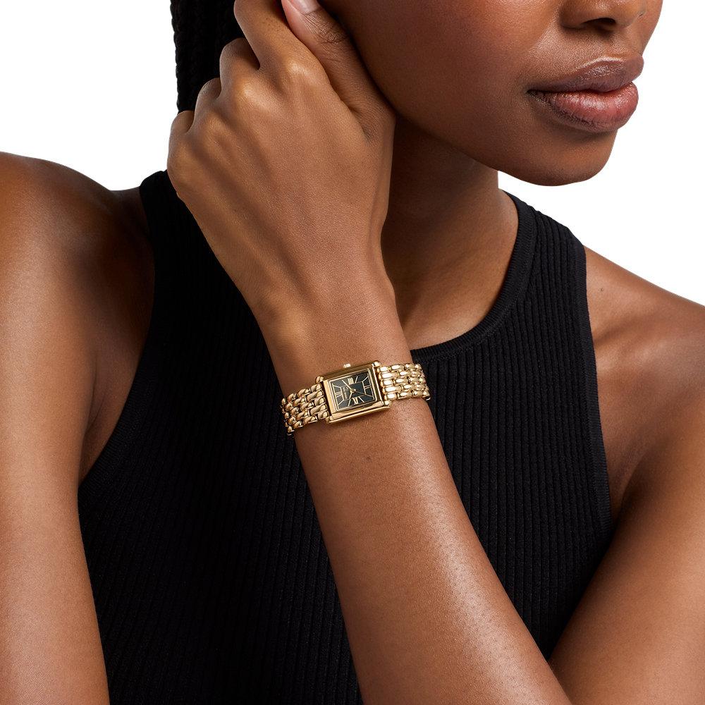 Reloj de mujer mk7632 lexington de acero inoxidable con tres agujas - Michael Kors - Negro Negro-5