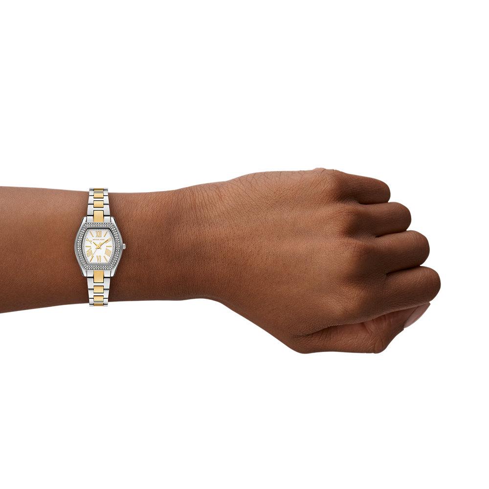 Reloj de mujer mk7620 chelsea de acero inoxidable con tres agujas - Michael Kors - Dorado Dorado-4