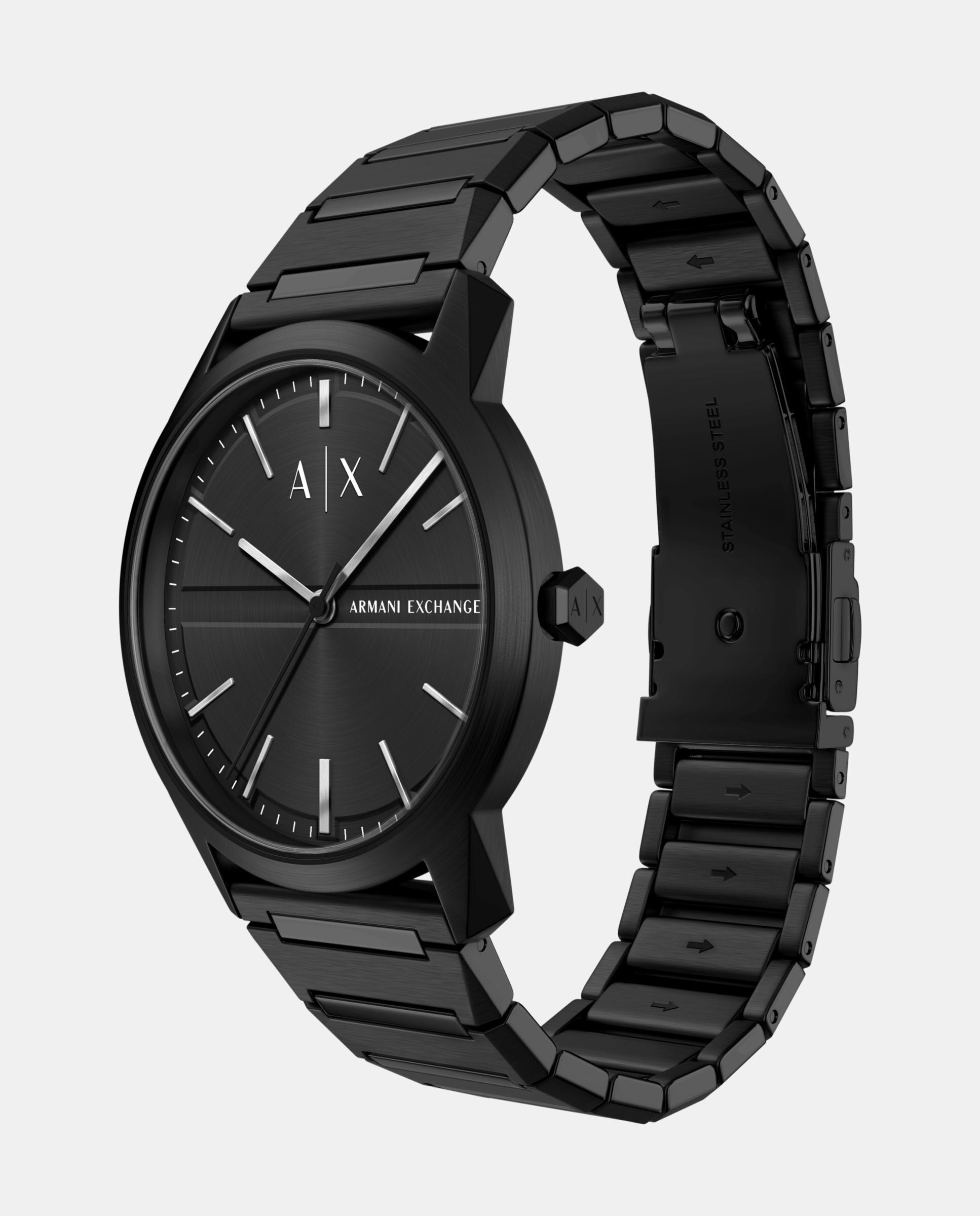 Imagen 4 de Reloj de hombre lexon ax2651 de acero inoxidable - Armani Exchange - Negro Negro