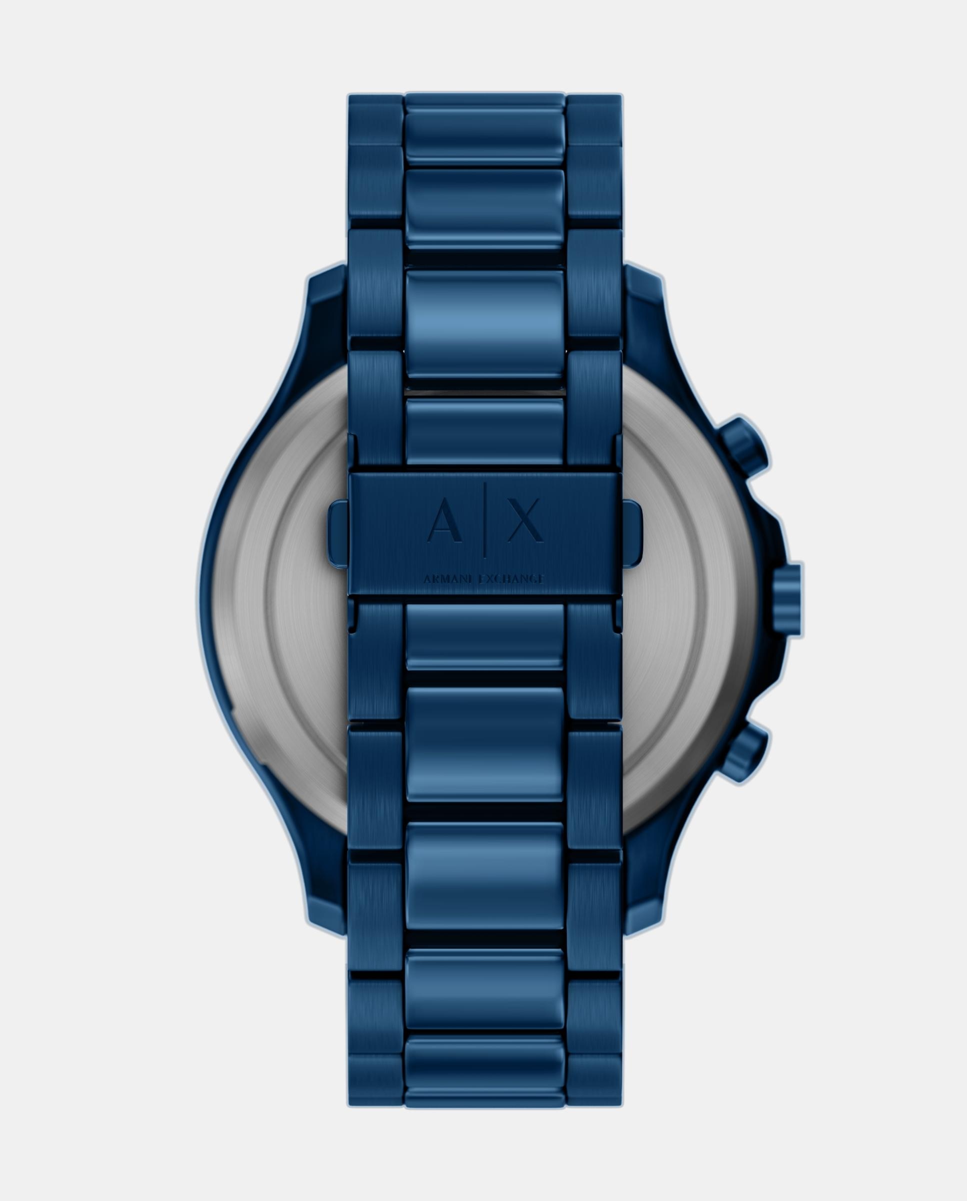 Reloj de hombre ax2468 de acero inoxidable con cronógrafo - Armani Exchange - Azul Azul-2