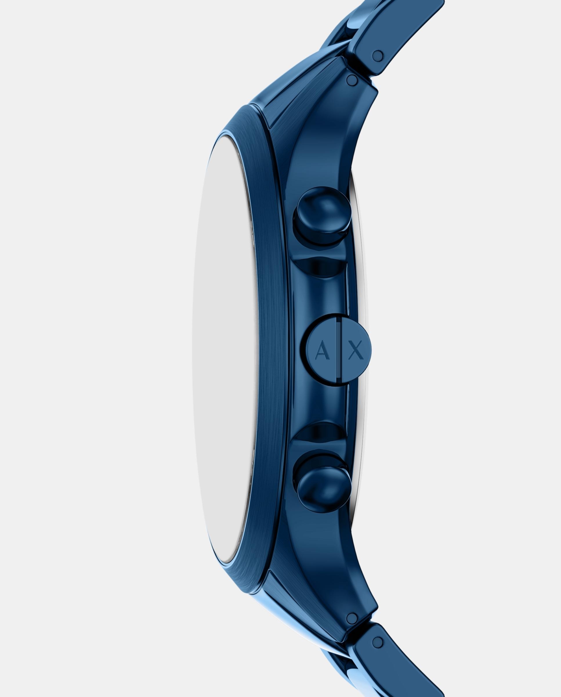 Reloj de hombre ax2468 de acero inoxidable con cronógrafo - Armani Exchange - Azul Azul-3