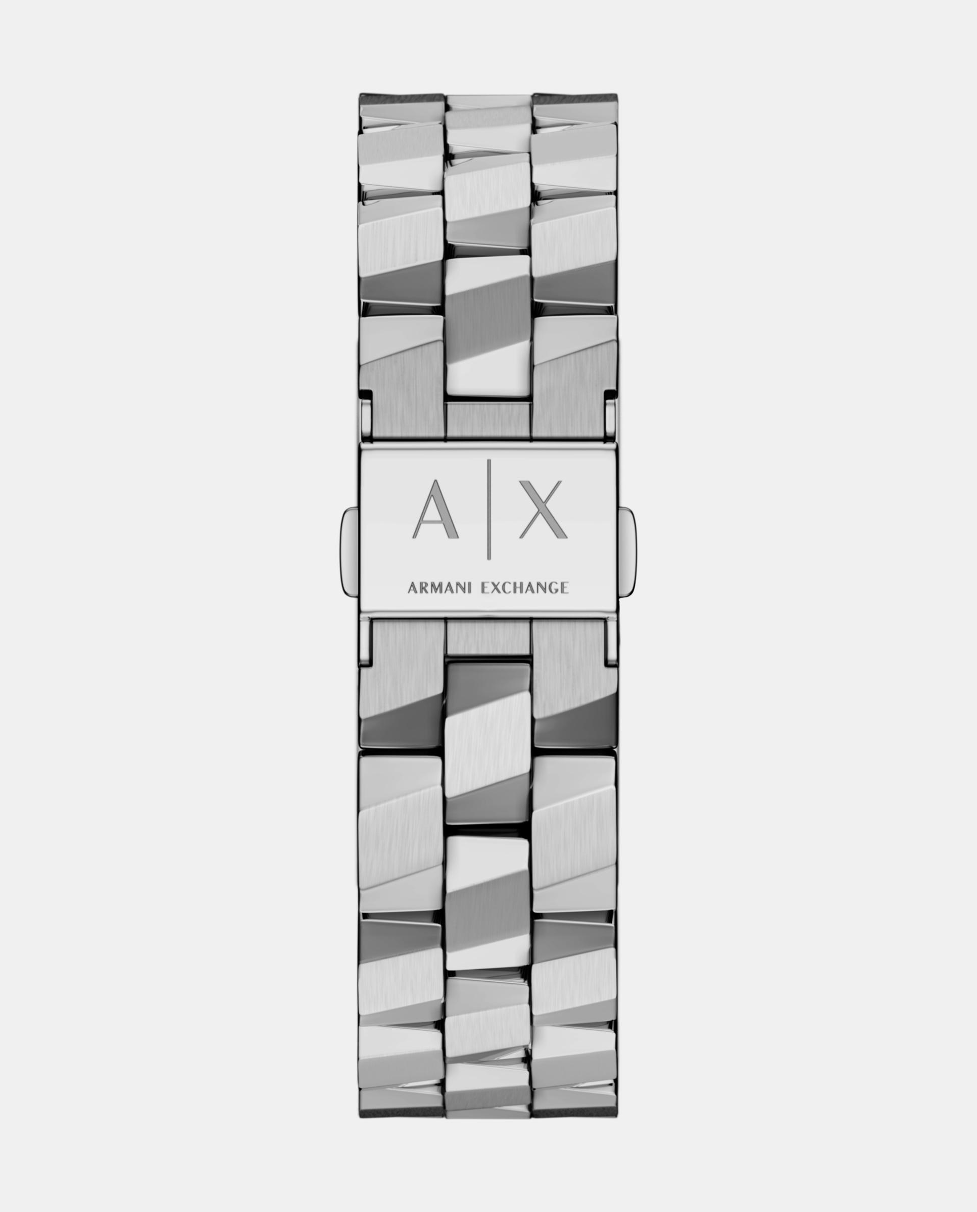 Reloj de mujer ax4701 de acero inoxidable con dos agujas - Armani Exchange - Plateado Plateado-2