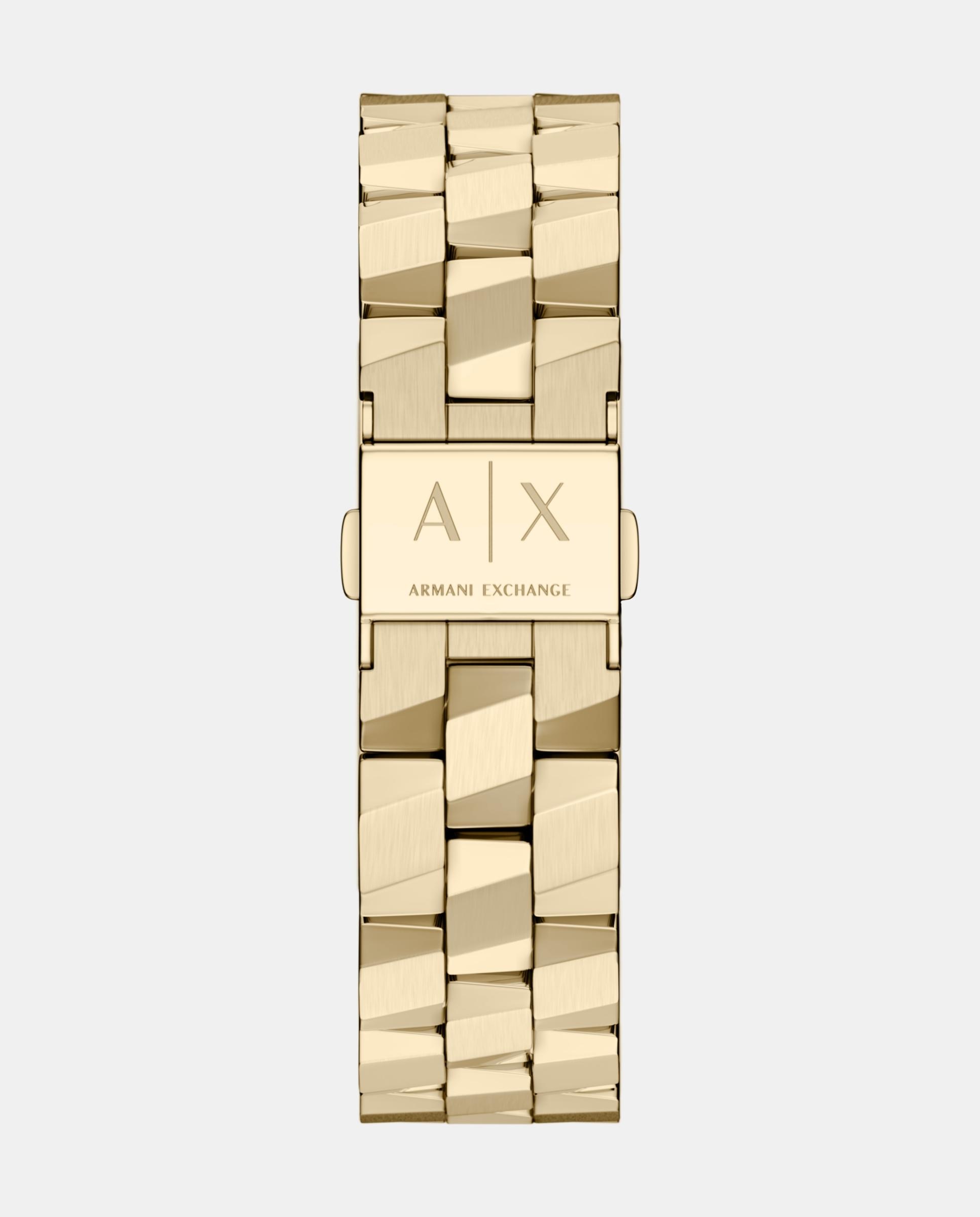 Reloj de mujer ax4701 de acero inoxidable con dos agujas - Armani Exchange - Dorado Dorado-2