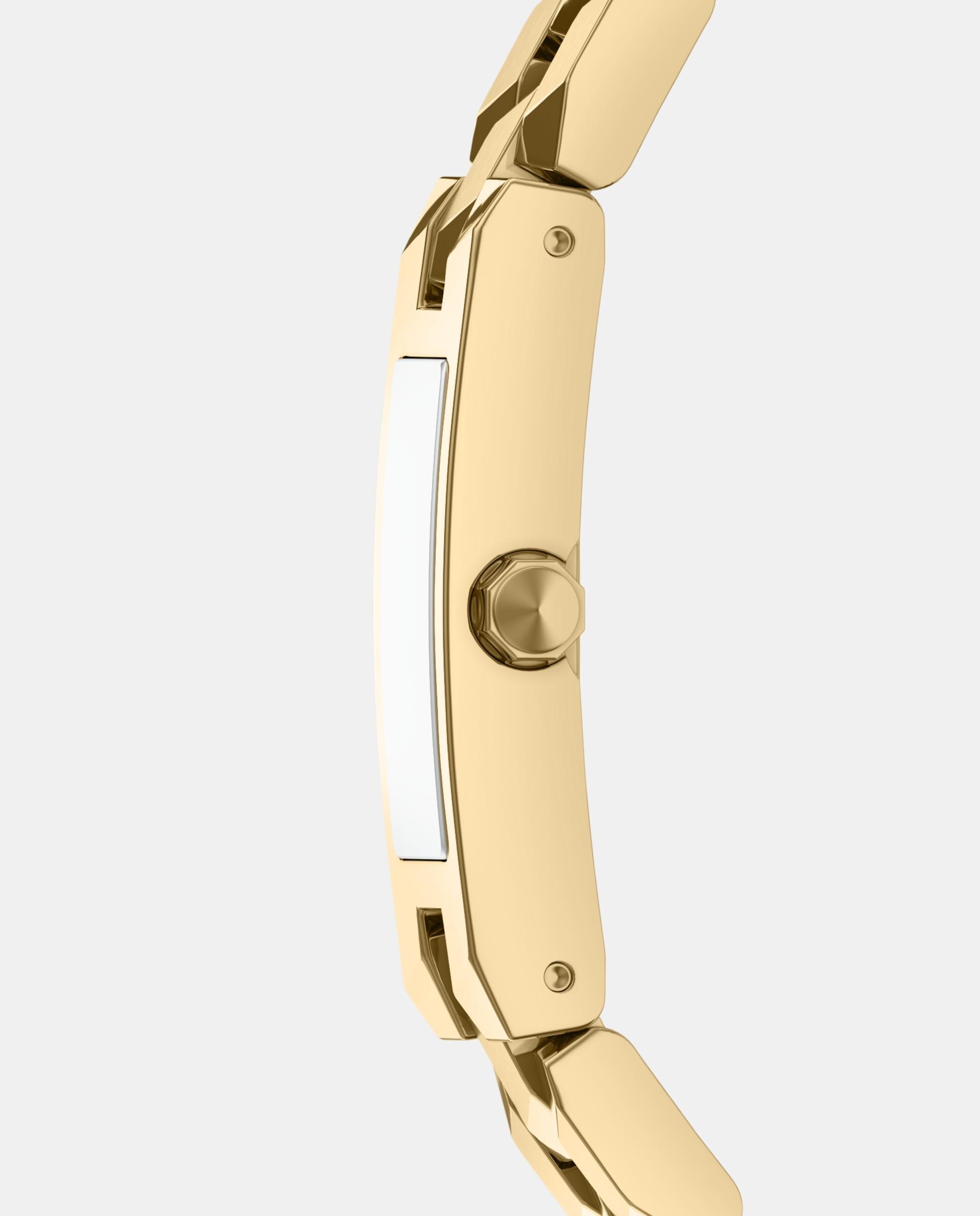 Reloj de mujer ax4701 de acero inoxidable con dos agujas - Armani Exchange - Dorado Dorado-3