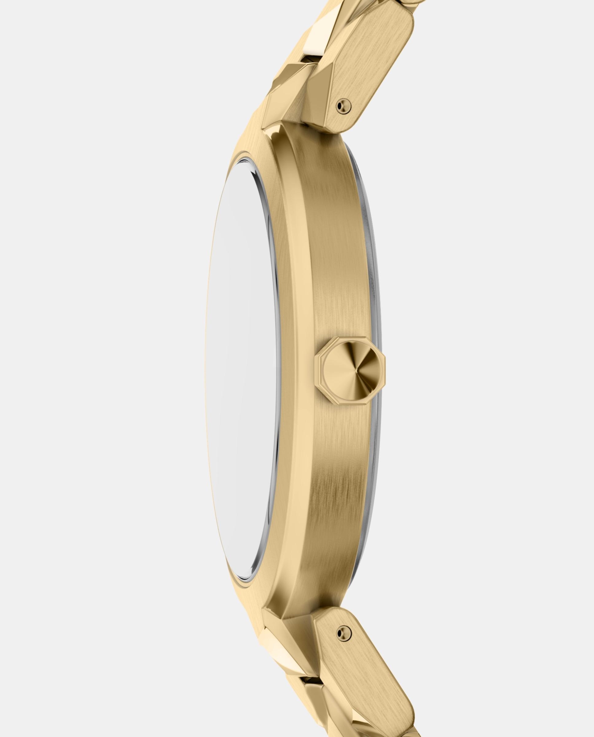Reloj de mujer ax4410 audora de acero inoxidable con dos agujas - Armani Exchange - Dorado Dorado-3
