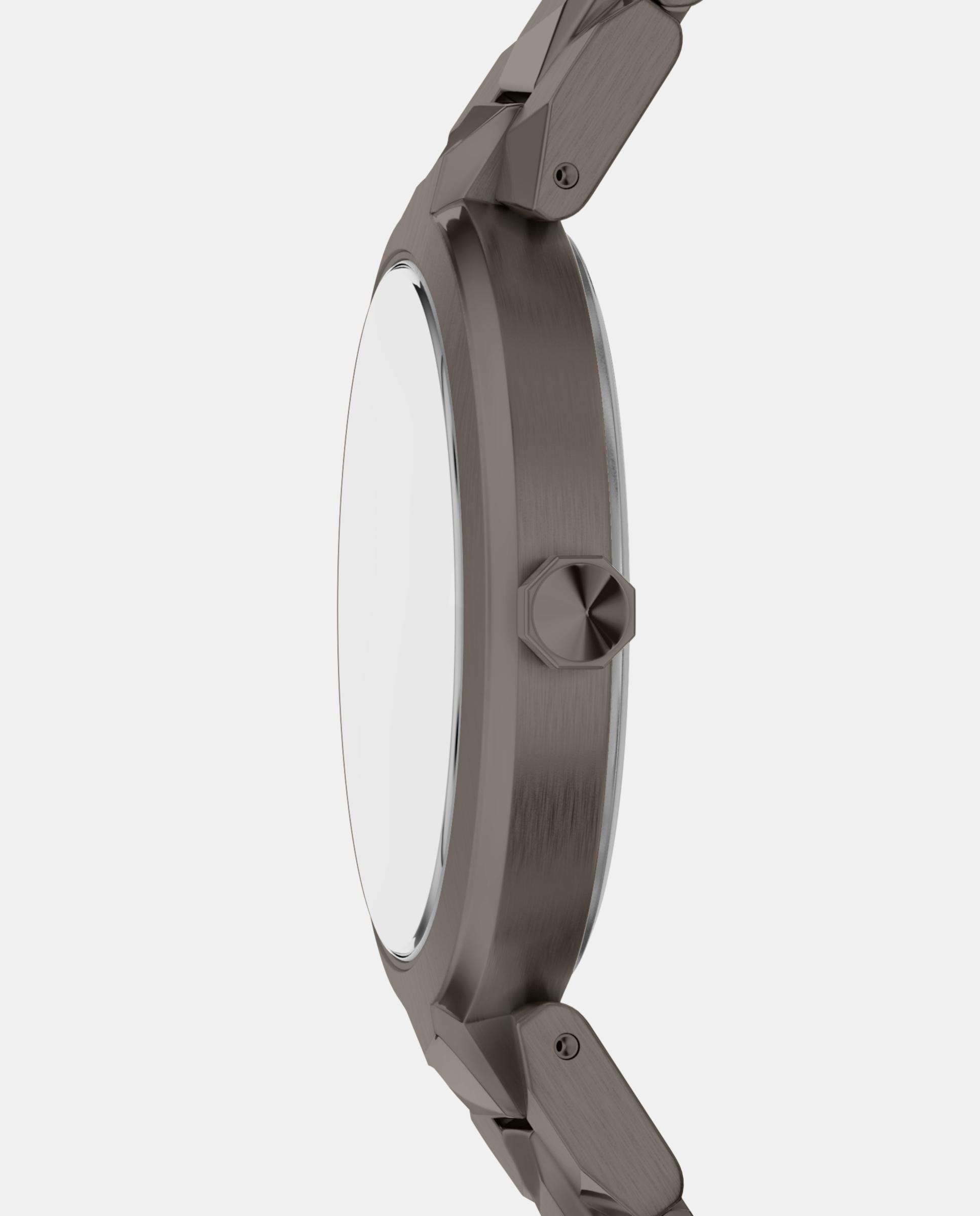 Reloj de mujer ax4410 audora de acero inoxidable con dos agujas - Armani Exchange - Marrón Marrón-3