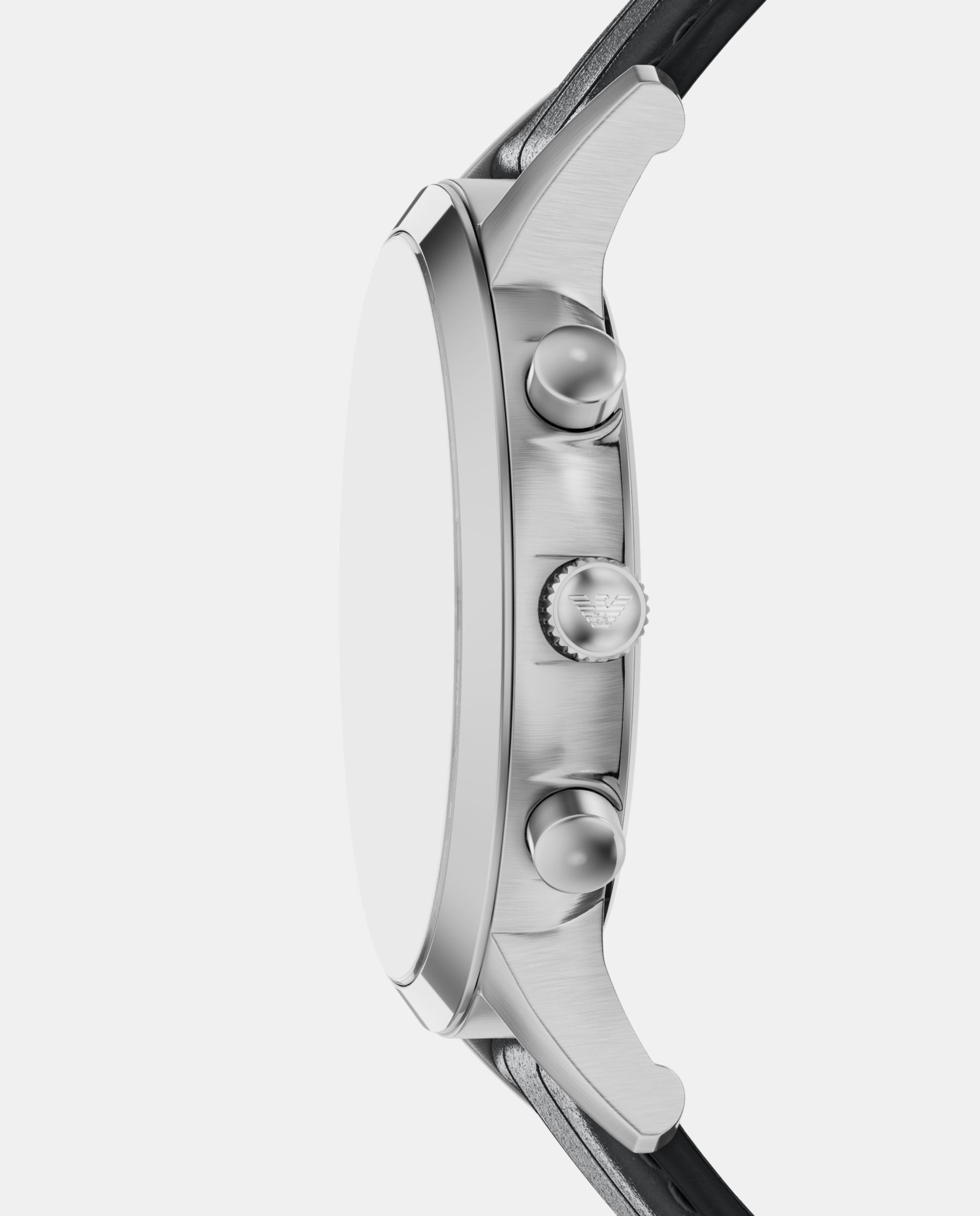 Reloj de hombre ar11820 archetipo de acero inoxidable con cronógrafo - Emporio Armani - Plateado Plateado-3