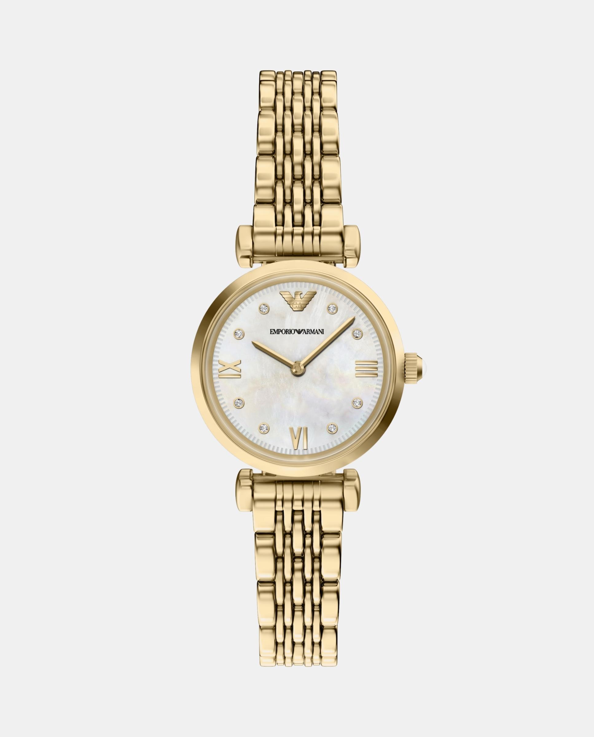 Reloj de mujer ar11806 de acero inoxidable con dos agujas - Emporio Armani - Dorado Dorado-1