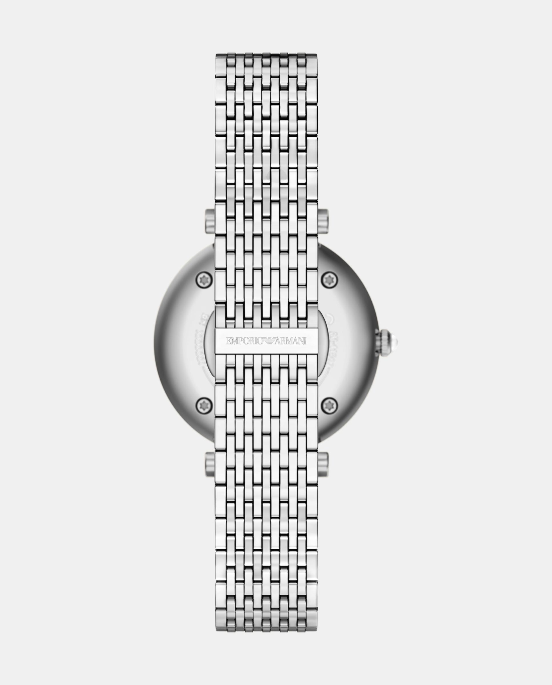 Reloj de mujer ar11807 de acero inoxidable con tres agujas - Emporio Armani - Plateado Plateado-2