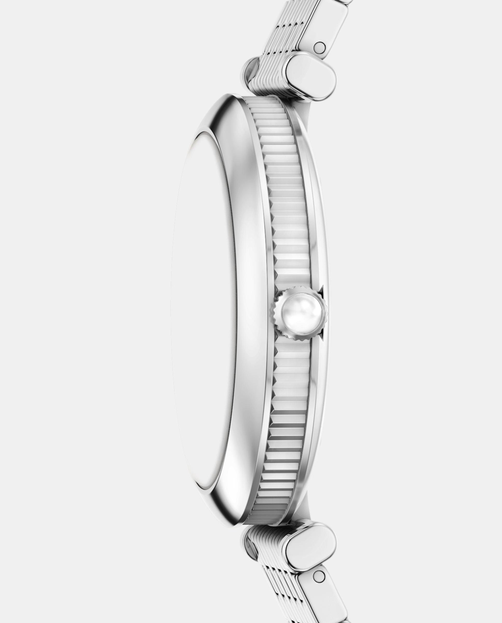 Reloj de mujer ar11807 de acero inoxidable con tres agujas - Emporio Armani - Plateado Plateado-3