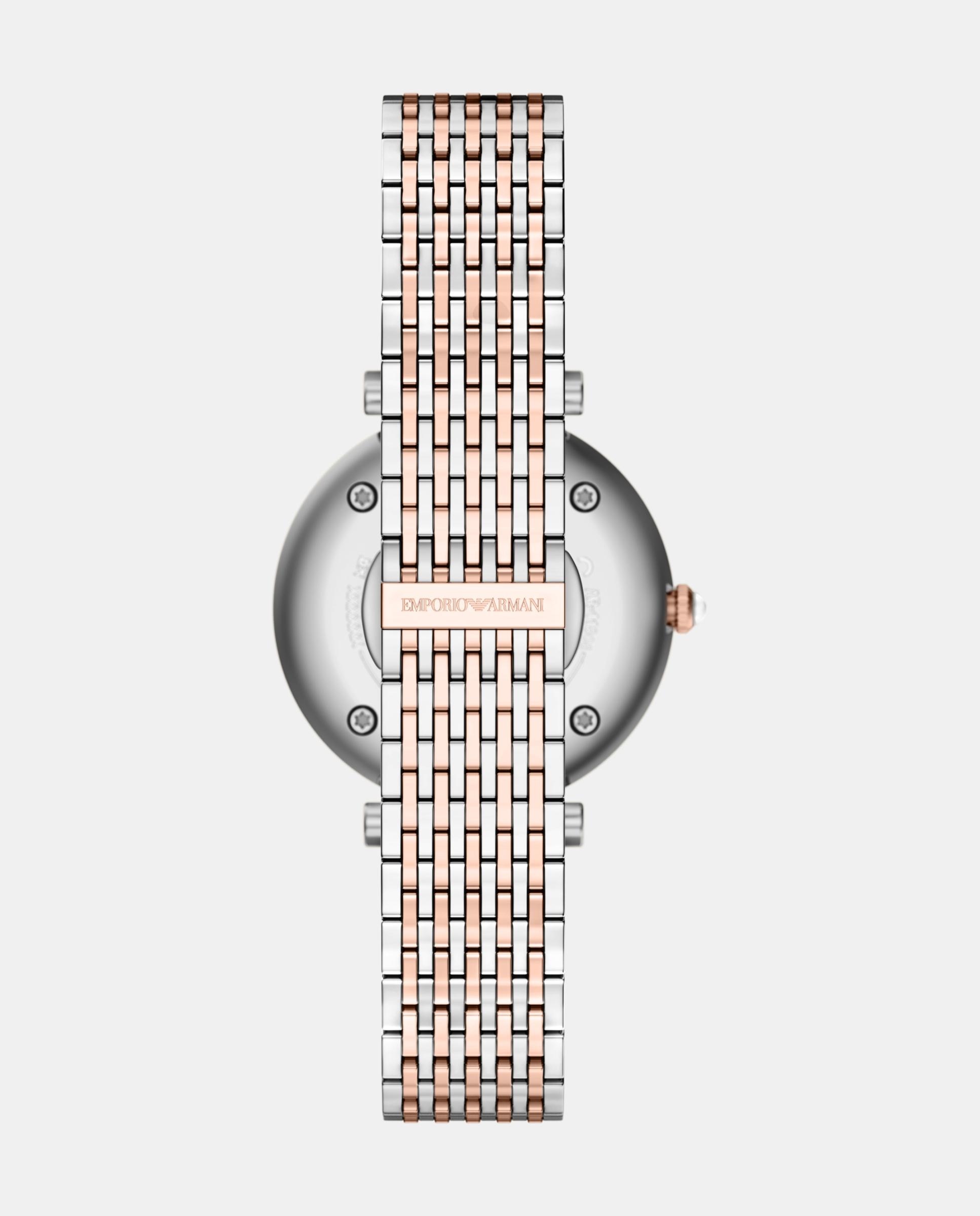 Reloj de mujer ar11808 archelia de acero inoxidable con tres agujas - Emporio Armani - Rosa Rosa-2