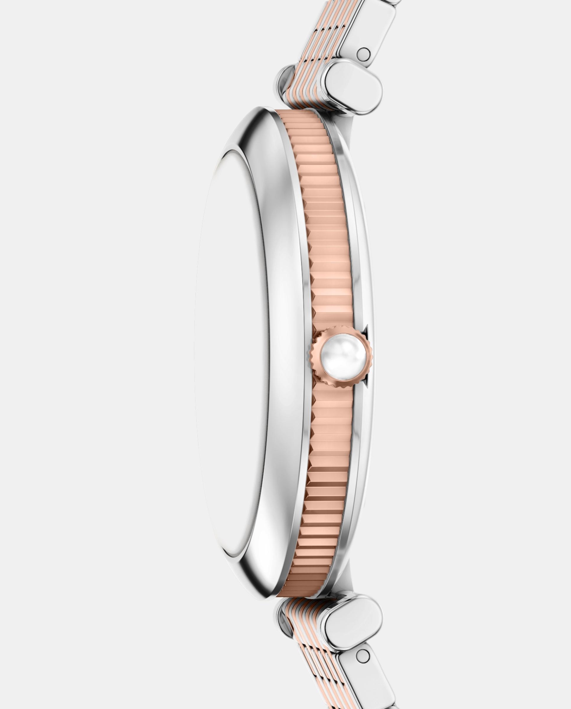 Reloj de mujer ar11808 archelia de acero inoxidable con tres agujas - Emporio Armani - Rosa Rosa-3