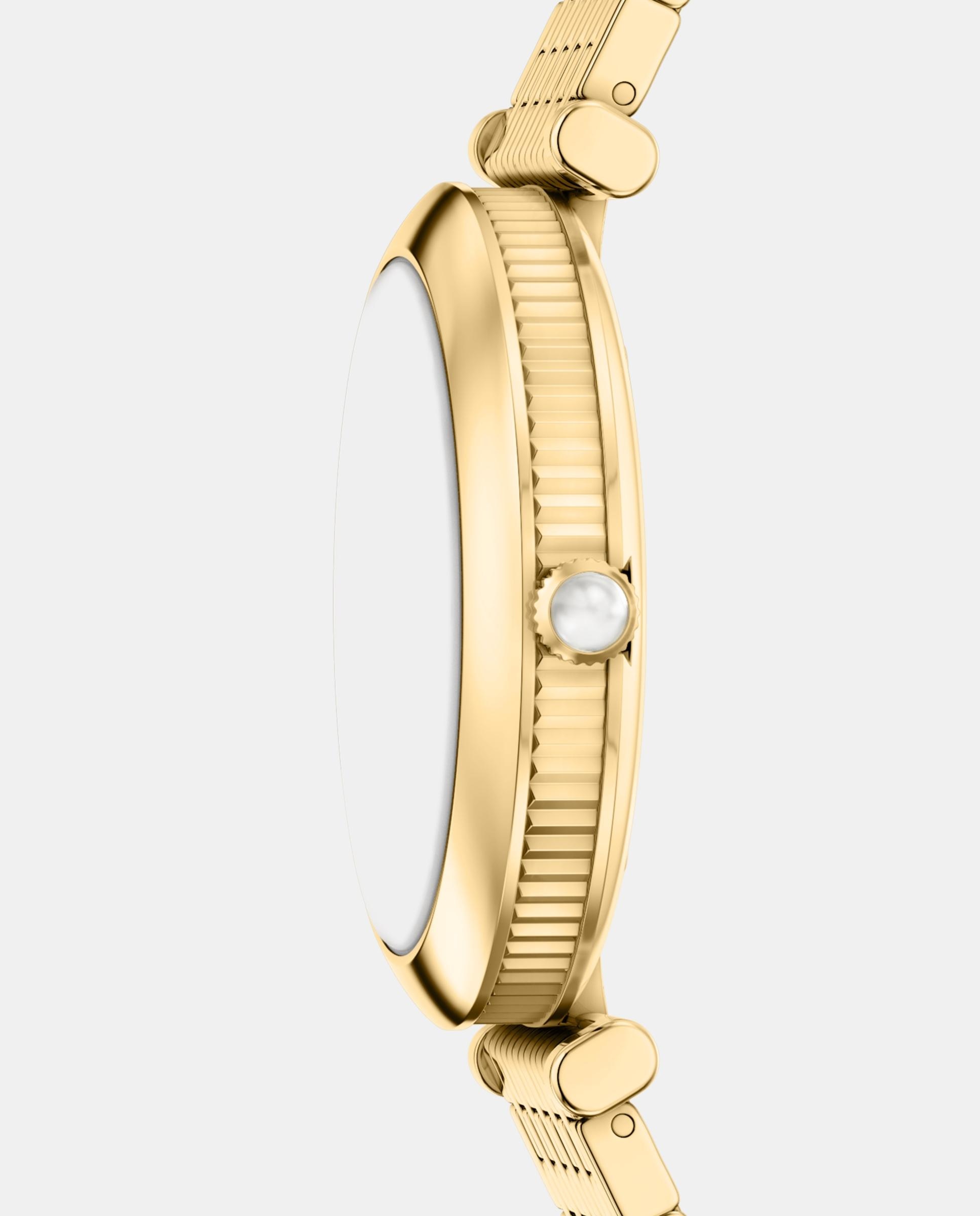 Reloj de mujer ar11809 archelia de acero inoxidable con tres agujas - Emporio Armani - Dorado Dorado-3