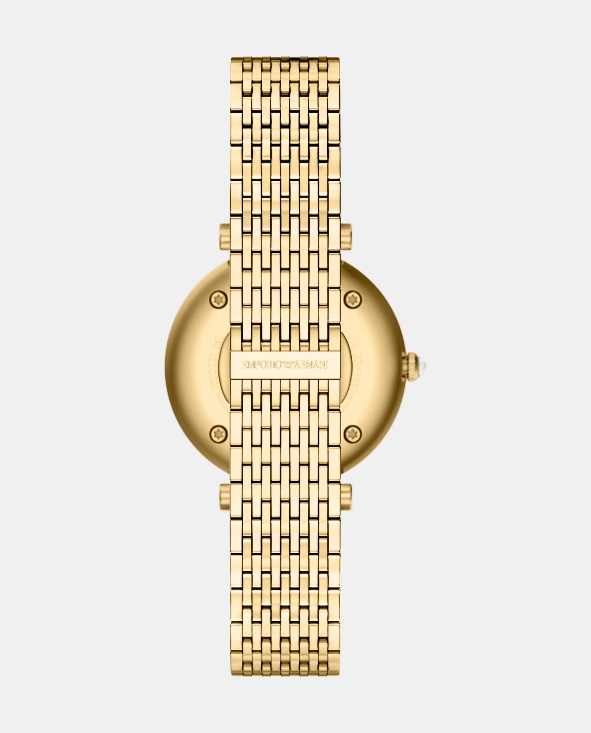 Reloj de mujer ar11808 archelia de acero inoxidable con tres agujas - Emporio Armani - Dorado Dorado-2