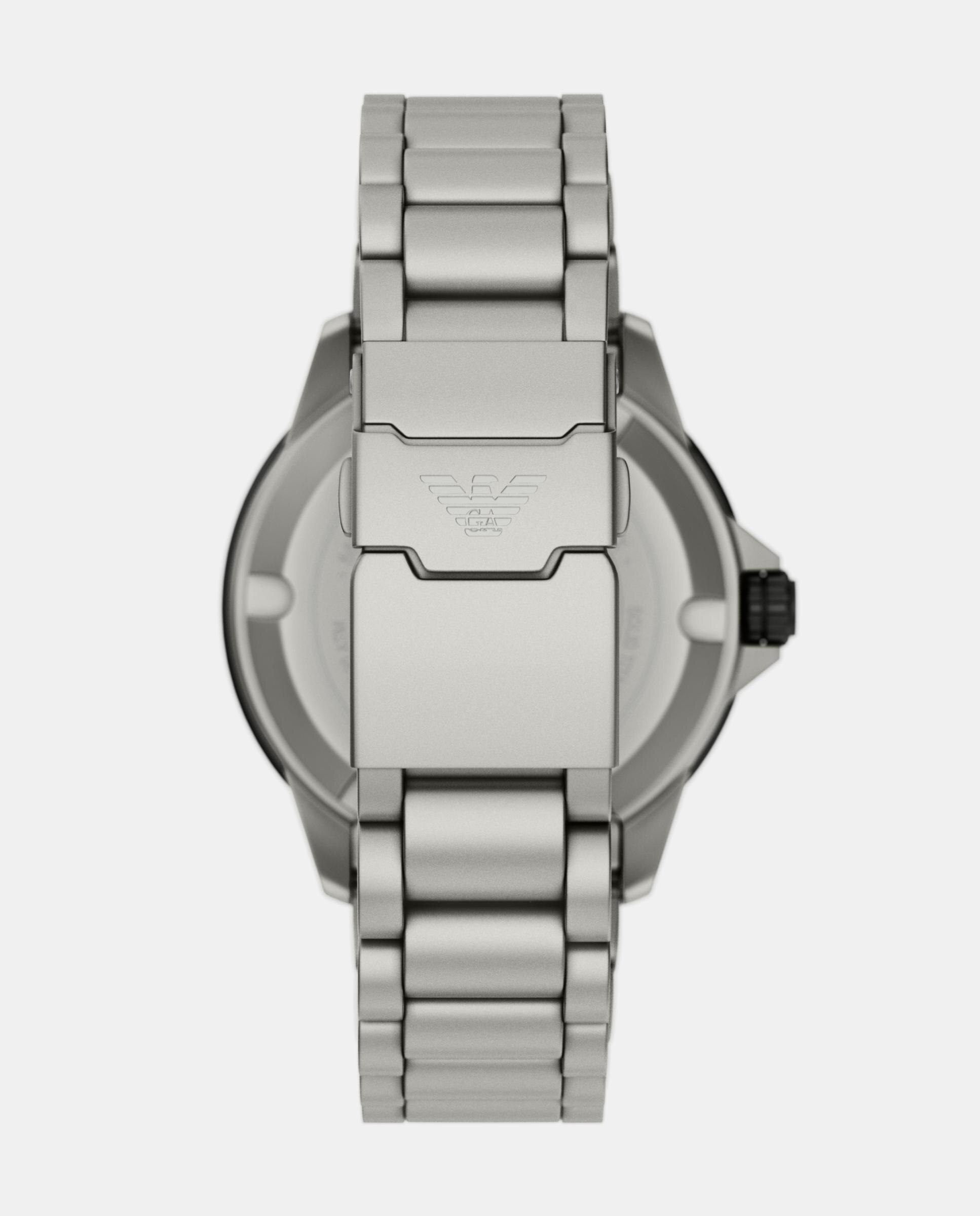 Reloj de hombre ar60099 automático sea explorer de titanio - Emporio Armani - Gris Gris-2