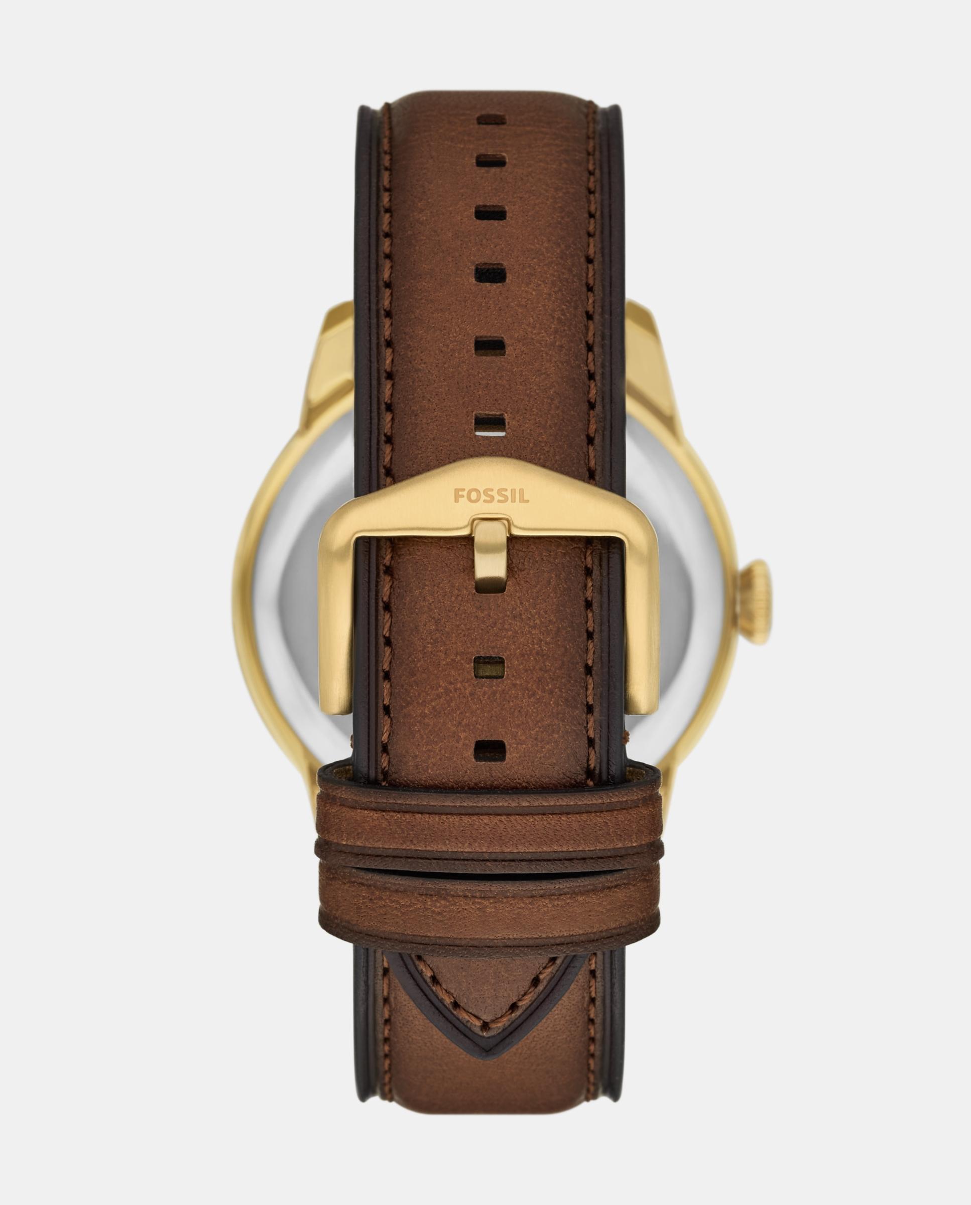 Reloj de hombre fs6190 neutra de acero inoxidable con cronógrafo - Fossil - Plateado Plateado-2