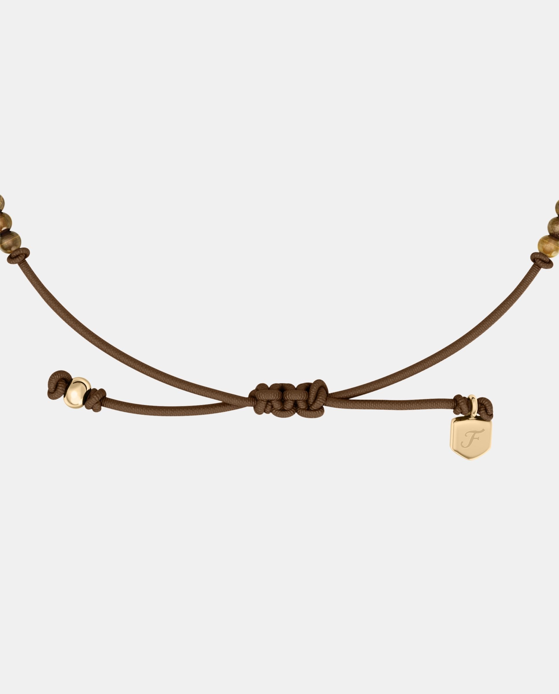Pulsera de mujer ja7326710 sutton mini moments con árbol de la vida y cuentas marrones - Fossil - Dorado Dorado-3
