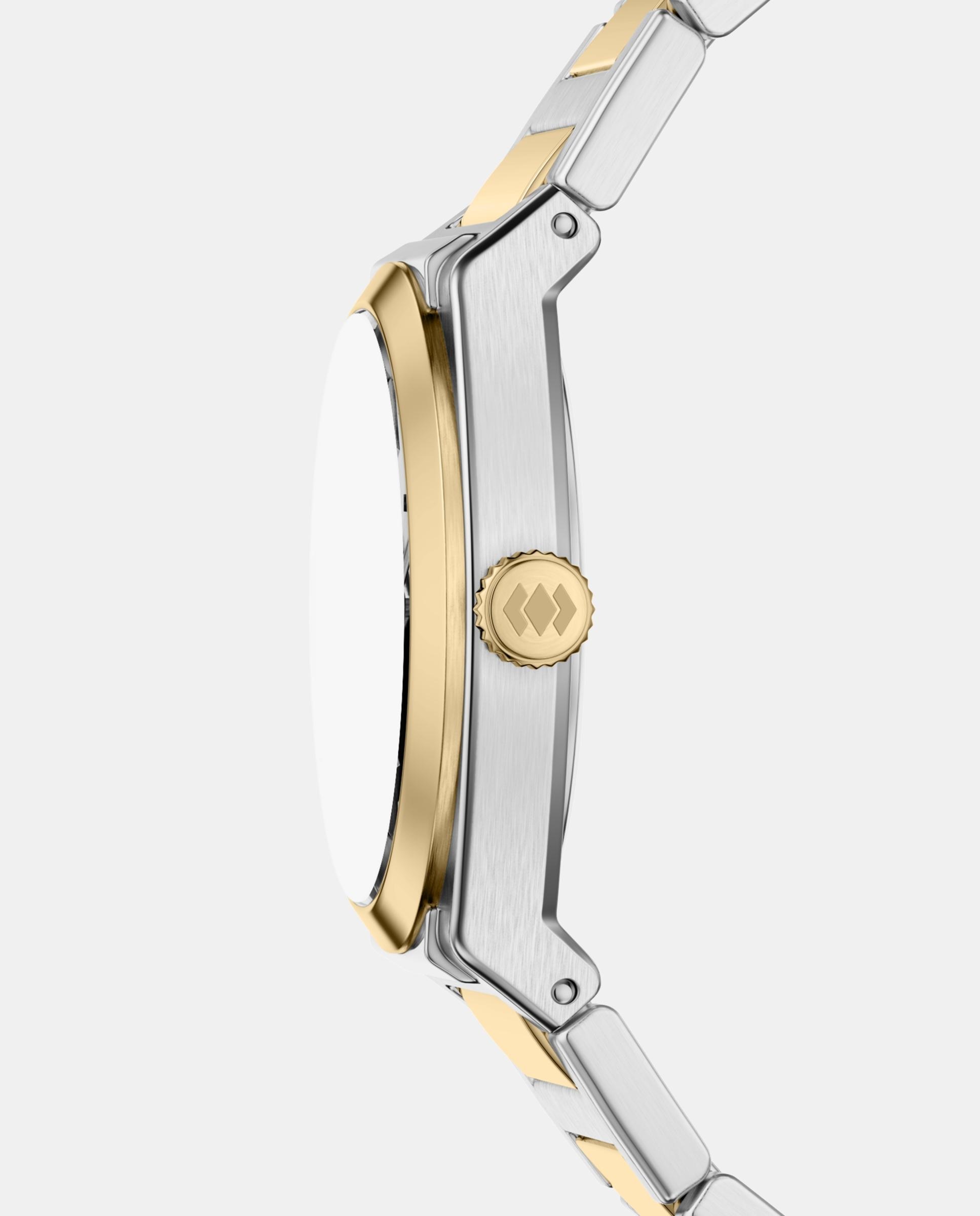 Reloj de mujer es5495 everett de acero inoxidable con tres agujas - Fossil - Dorado Dorado-3