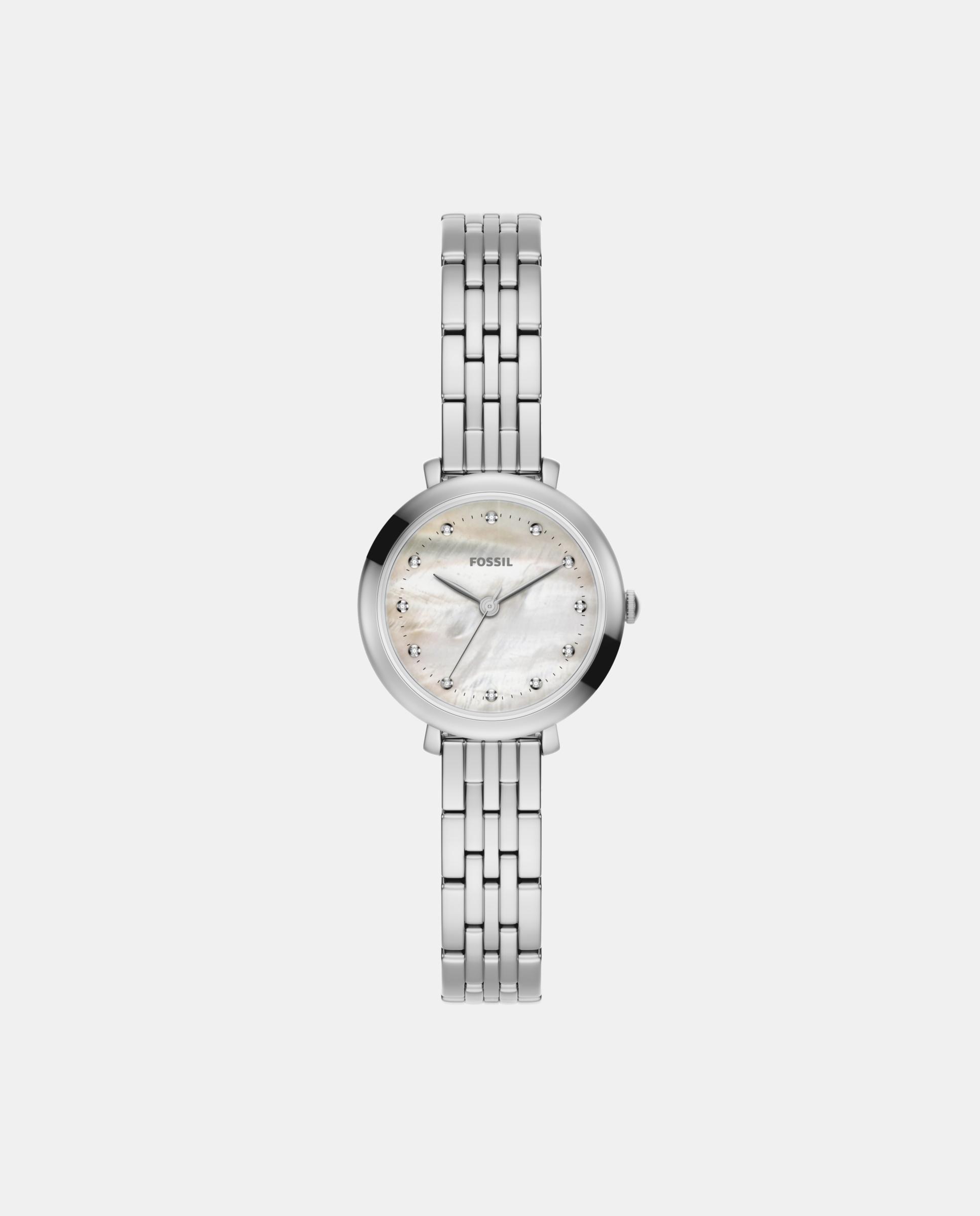 Imagen 0 de Reloj de mujer es5499 heidi de acero inoxidable Plateado