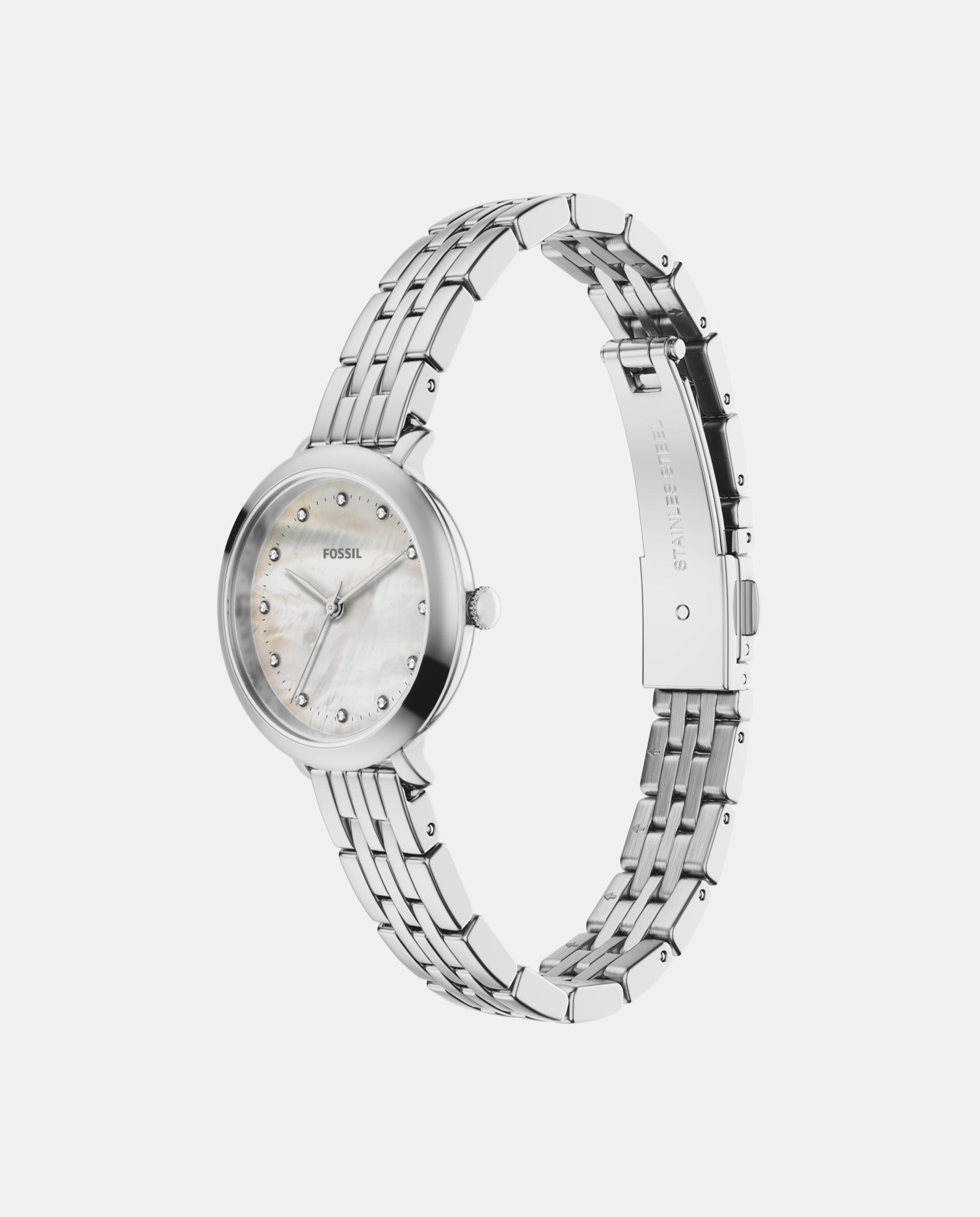 Reloj de mujer es5499 heidi de acero inoxidable - Fossil - Plateado Plateado-4