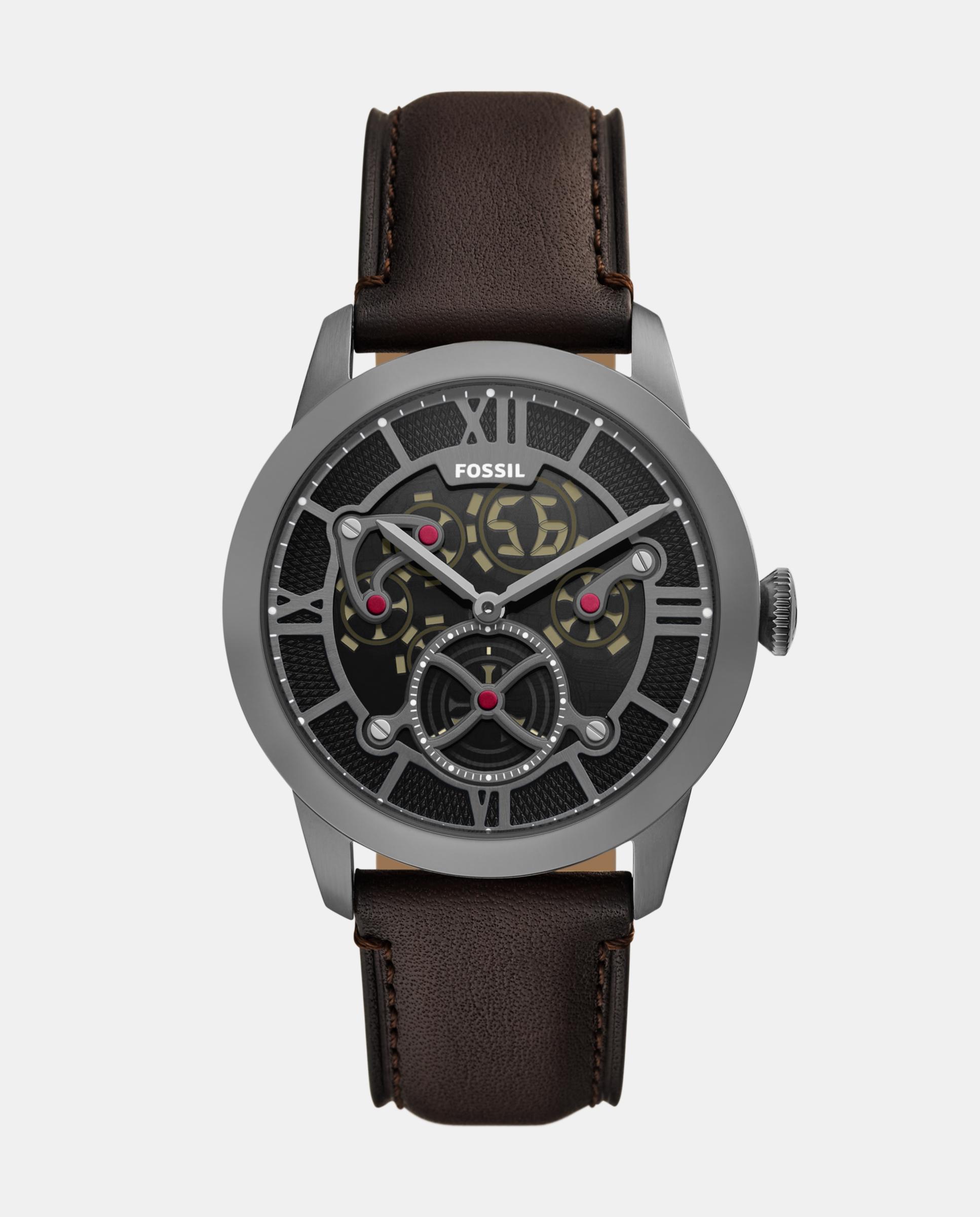 Reloj de hombre fs6192 townsman big tic de piel - Fossil - Dorado Dorado-1