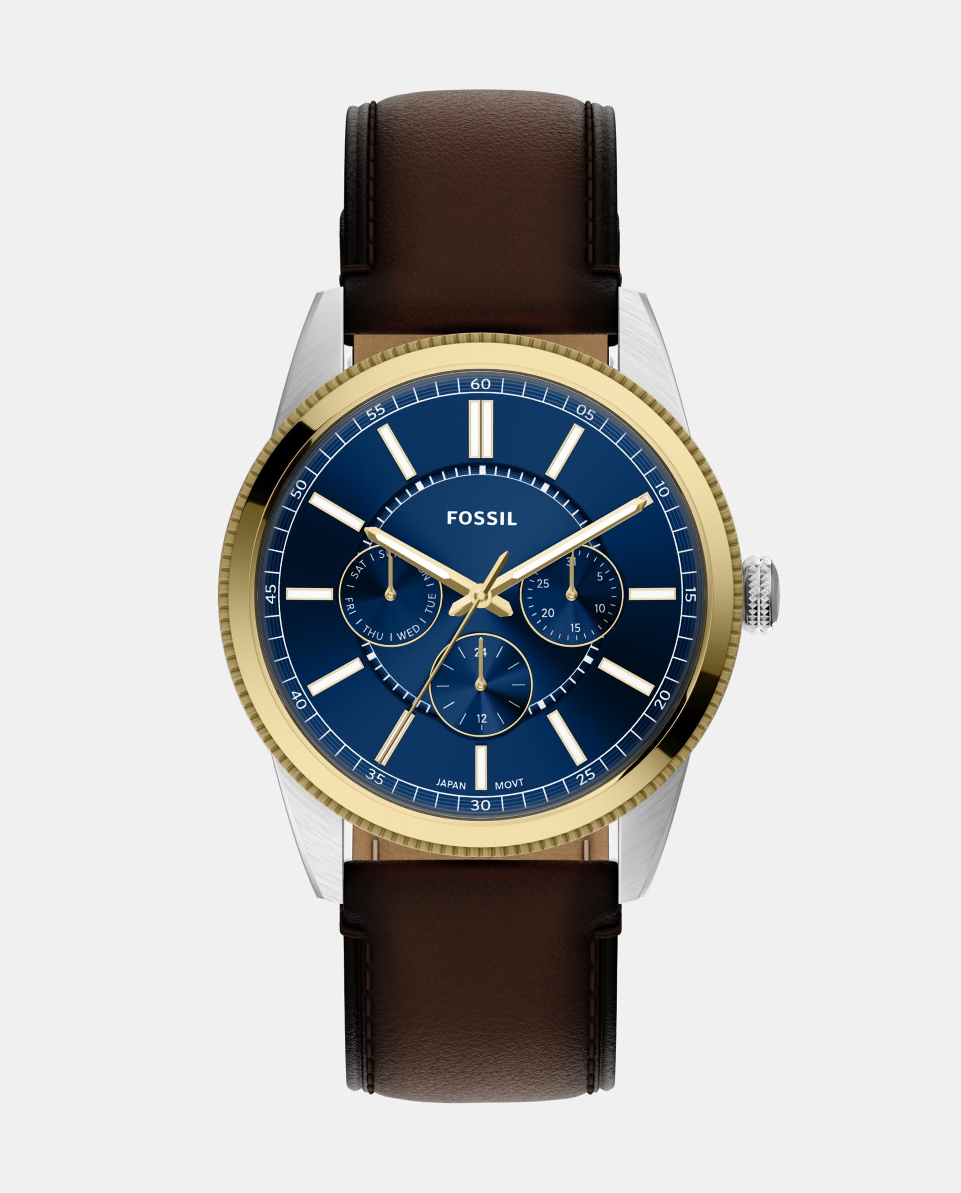 Imagen 0 de Reloj de hombre townsman big tic de piel Bronce