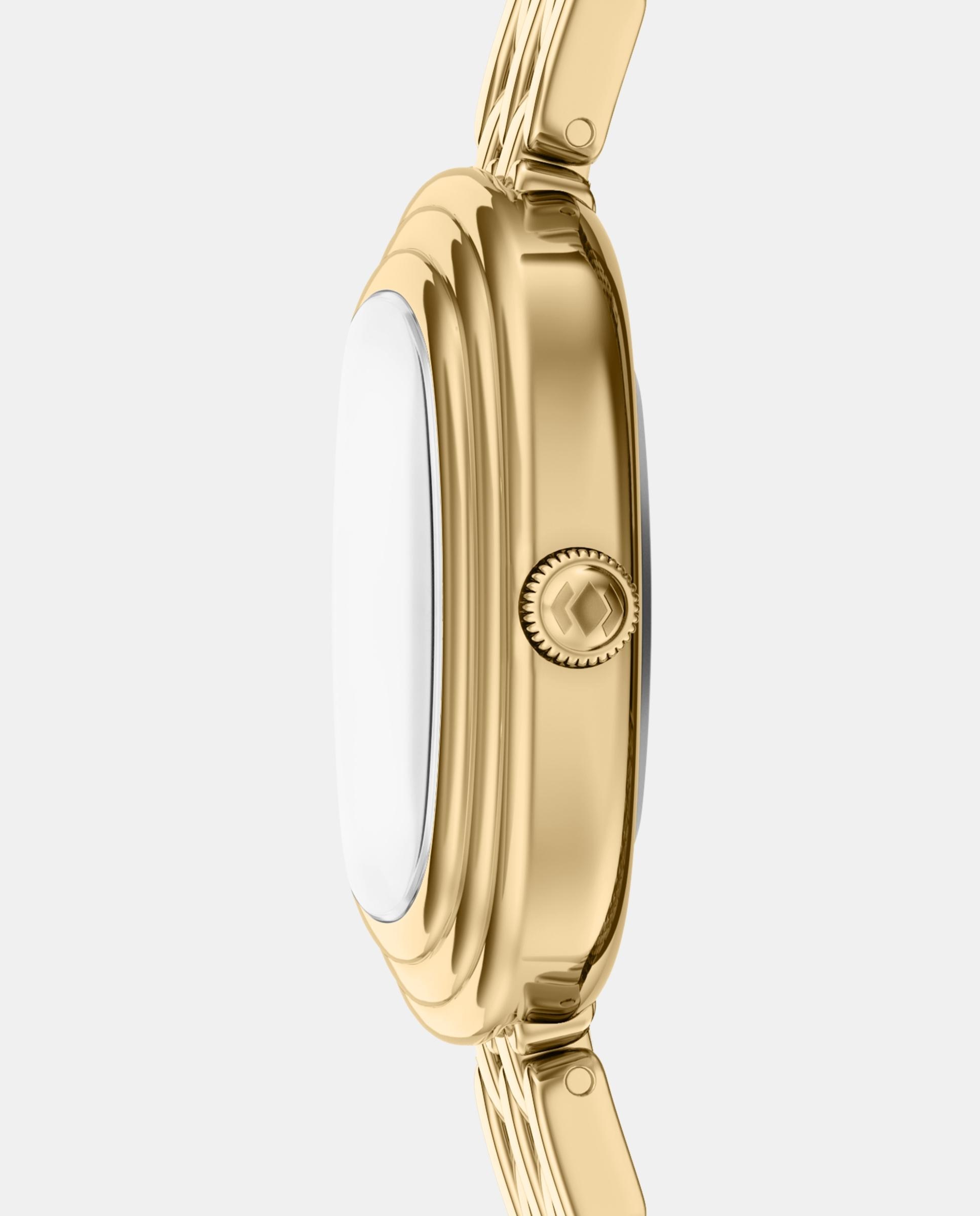Reloj de mujer es5509 heidi de acero inoxidable con tres agujas - Fossil - Dorado Dorado-3