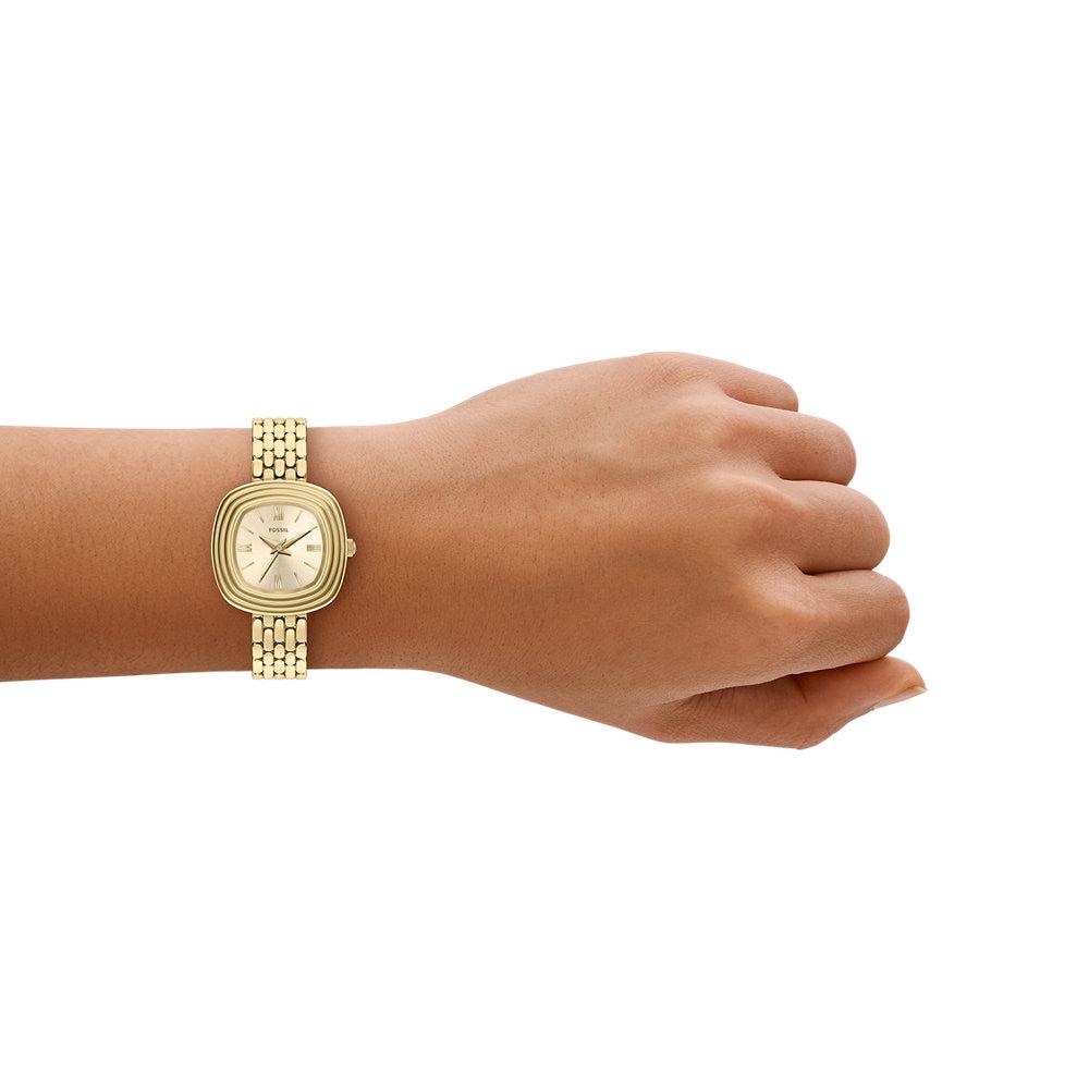 Reloj de mujer es5509 heidi de acero inoxidable con tres agujas - Fossil - Dorado Dorado-5