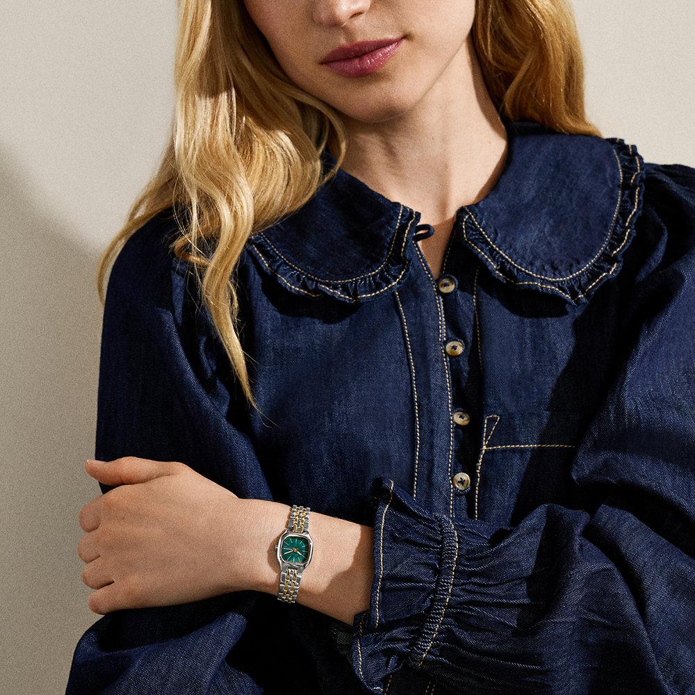 Reloj de mujer skw3187 hagen micro de acero inoxidable con dos agujas - Skagen - Dorado Dorado-5