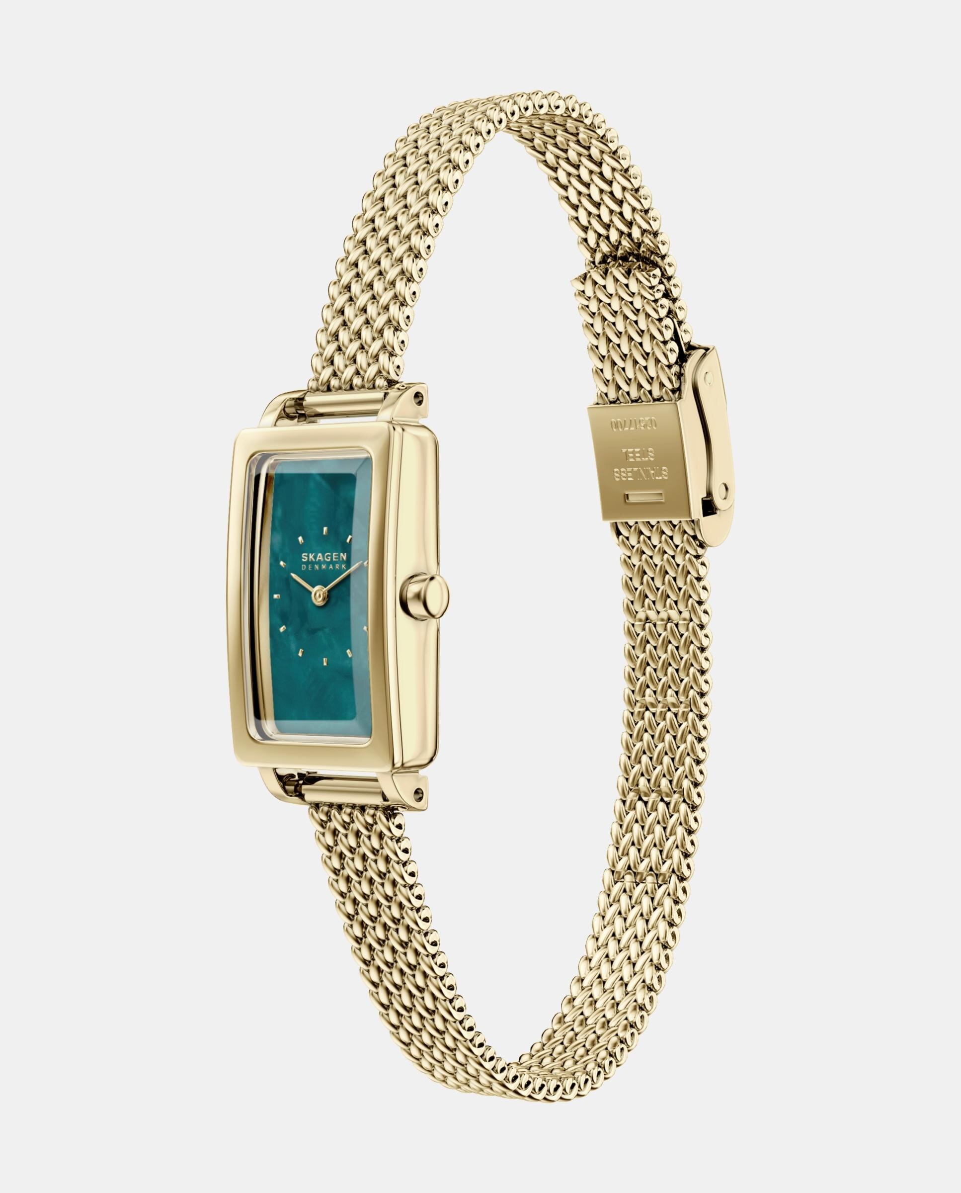 Reloj de mujer skw3186 anita ovalado de acero inoxidable - Skagen - Dorado Dorado-4