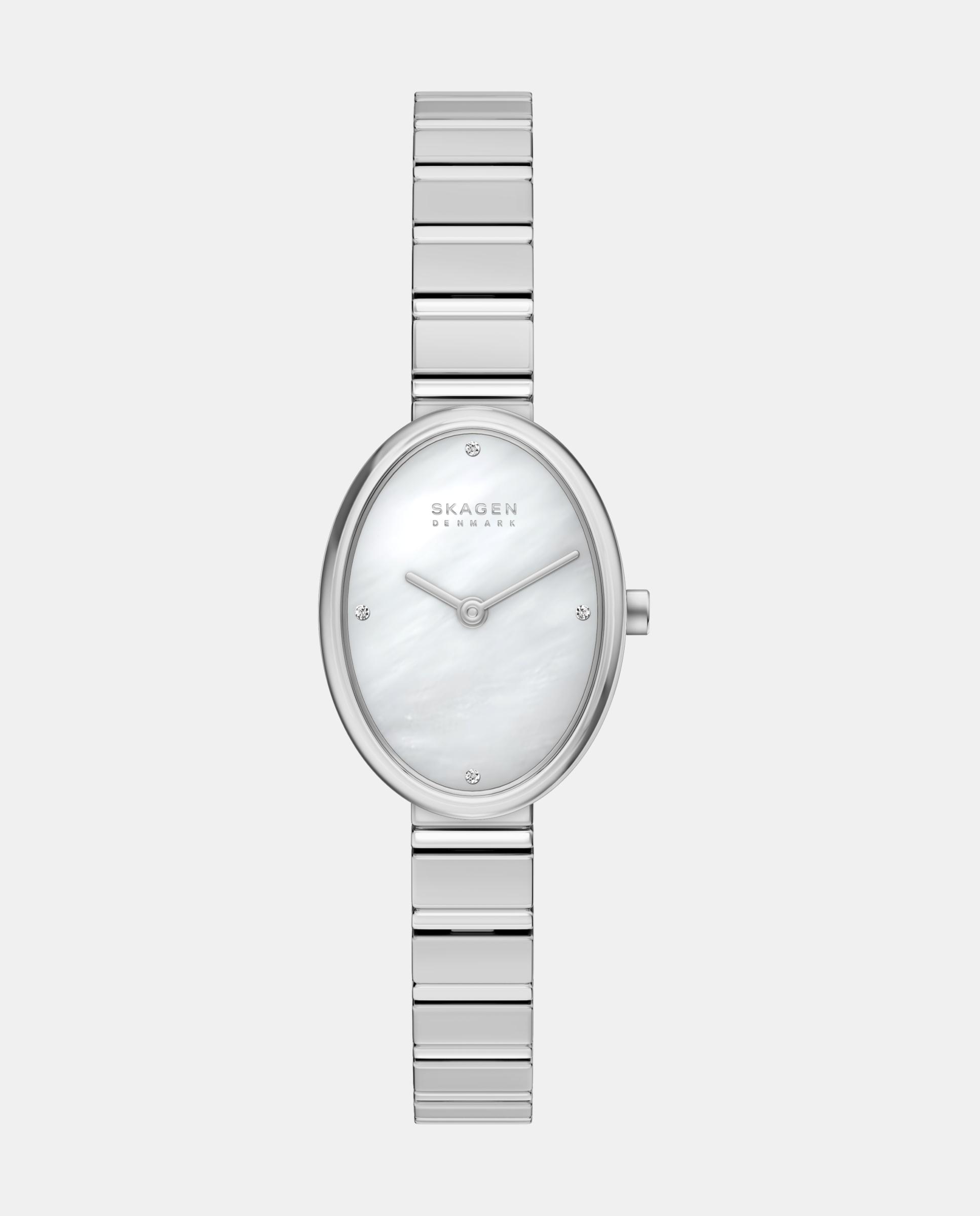 Imagen 0 de Reloj de mujer mellem micro de acero inoxidable con dos agujas Dorado