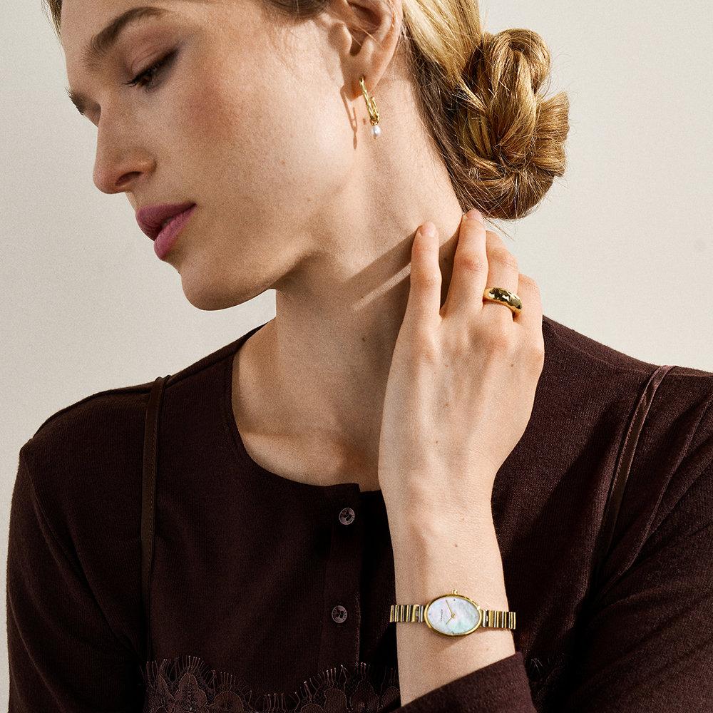 Reloj de mujer skw3183 anita ovalado de acero inoxidable - Skagen - Plateado Plateado-5