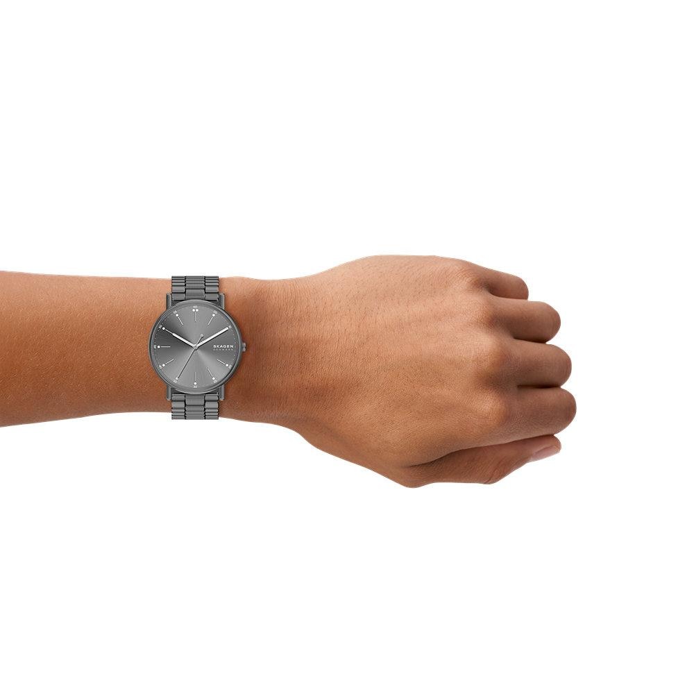 Reloj de hombre skw6951 signatur de acero inoxidable con tres agujas - Skagen - Plateado Plateado-6