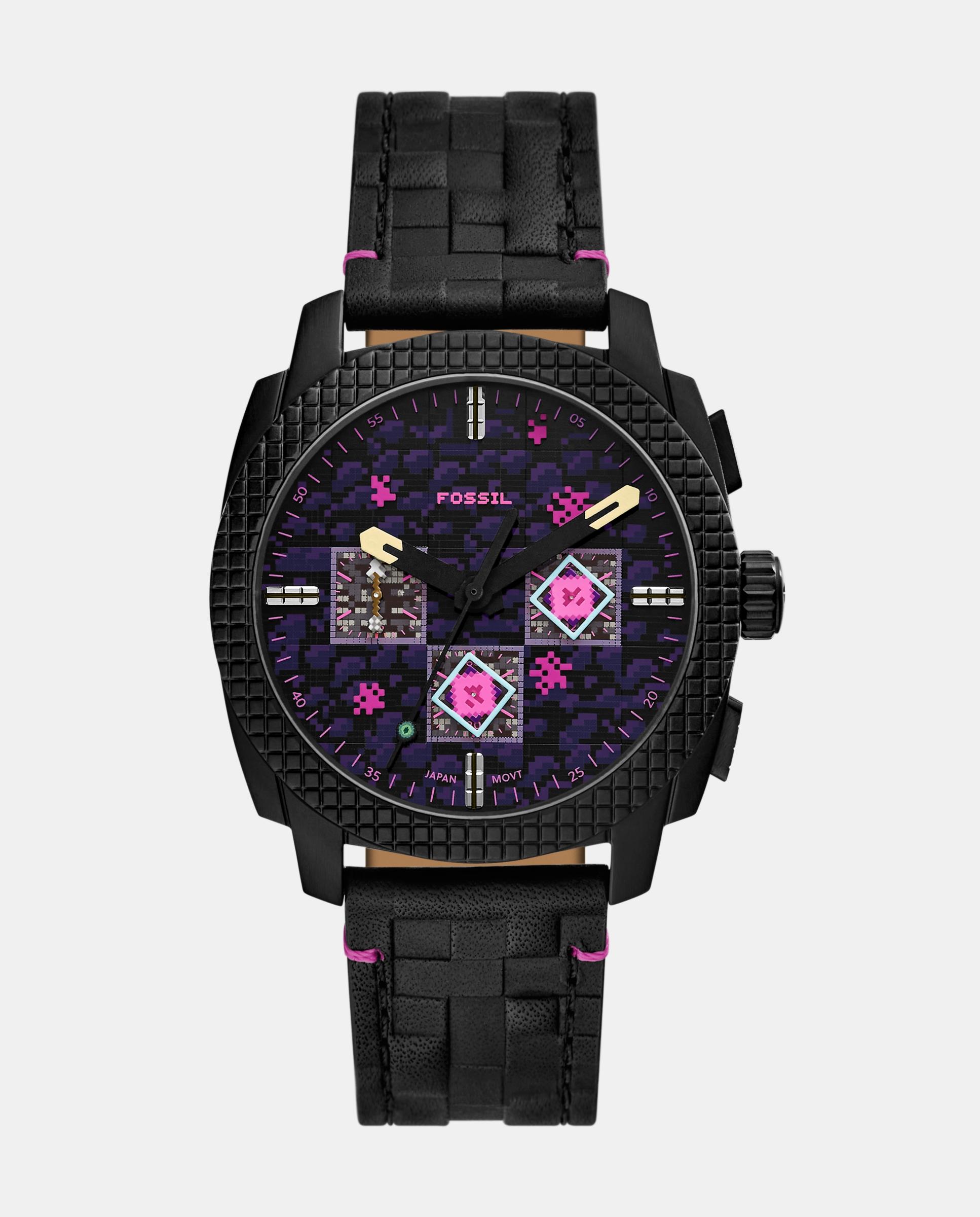 Imagen 0 de Reloj de hombre le1252 cronógrafo edición limitada minecraft Negro