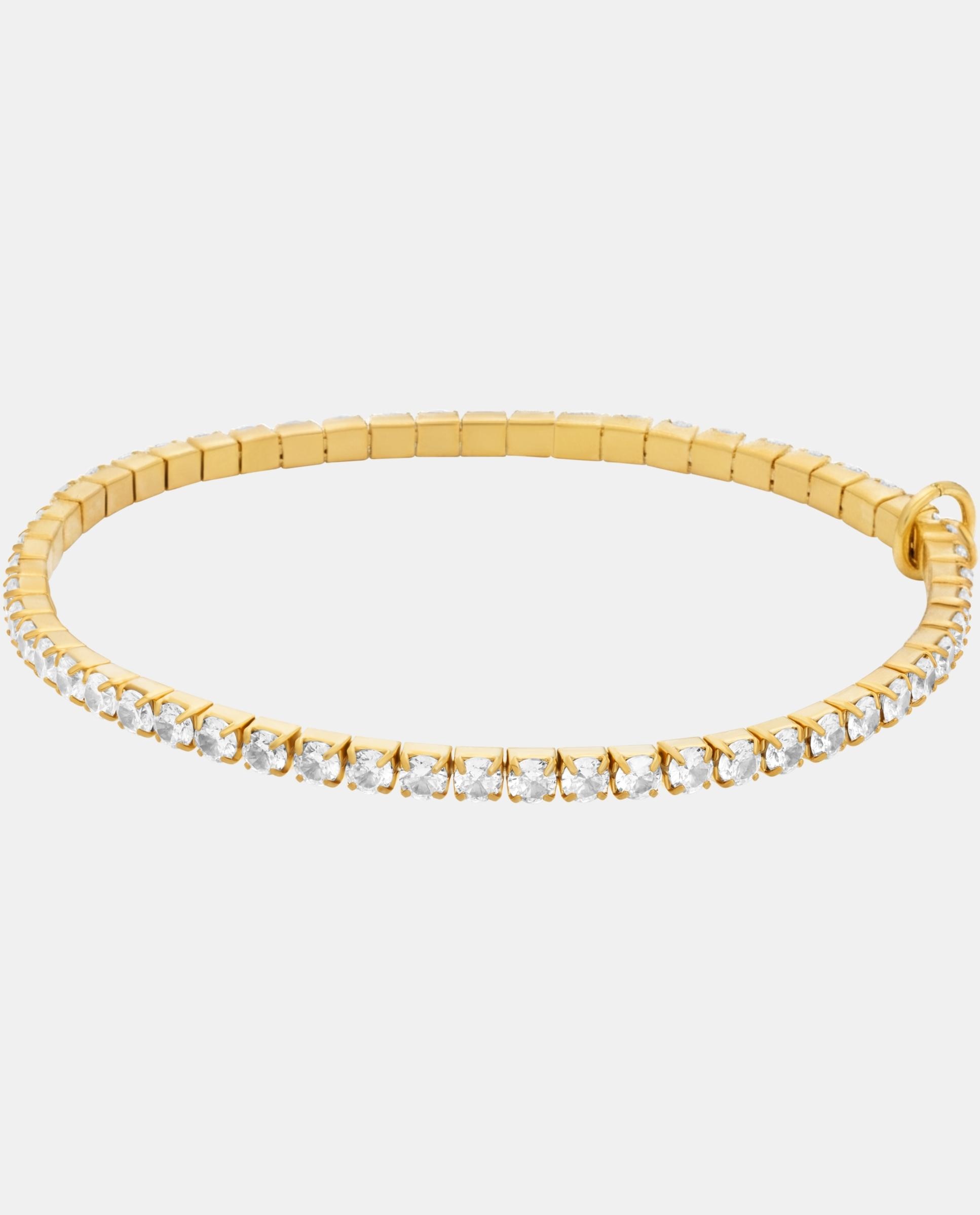 Pulsera de mujer de tenis elástica - Michael Kors - Dorado Dorado-1