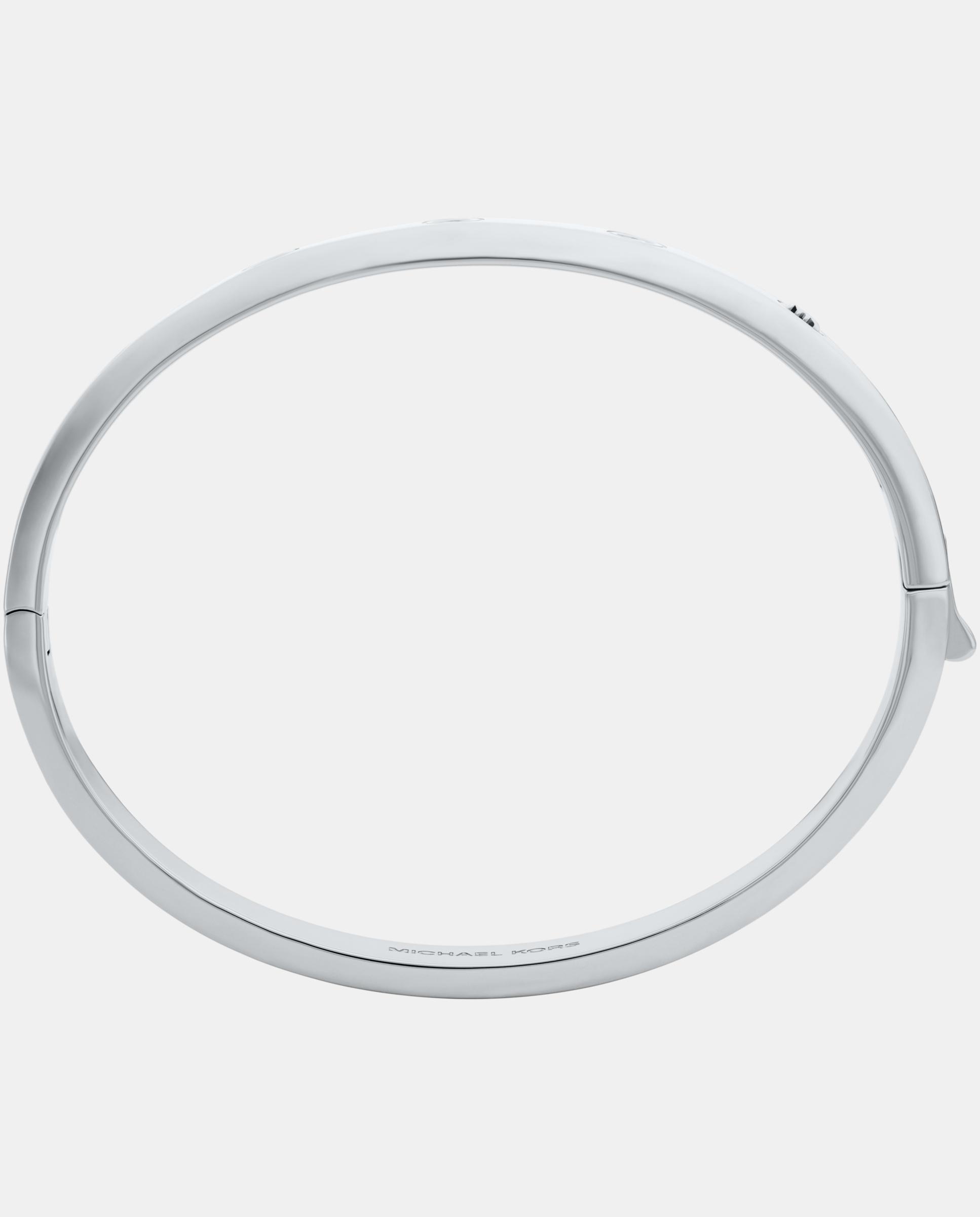Pulsera de mujer tipo brazalete de estaciones con piedra - Michael Kors - Plateado Plateado-2