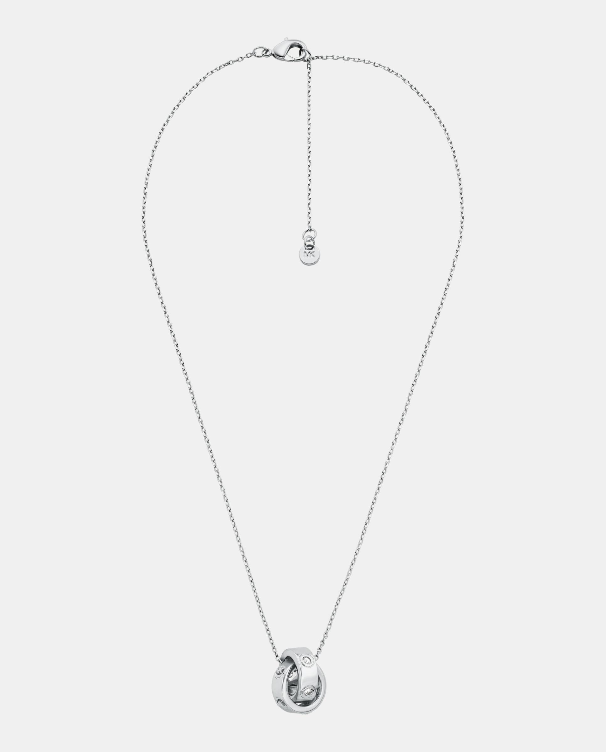 Imagen 2 de Collar de mujer con colgante boyfriend - Michael Kors - Plateado Plateado