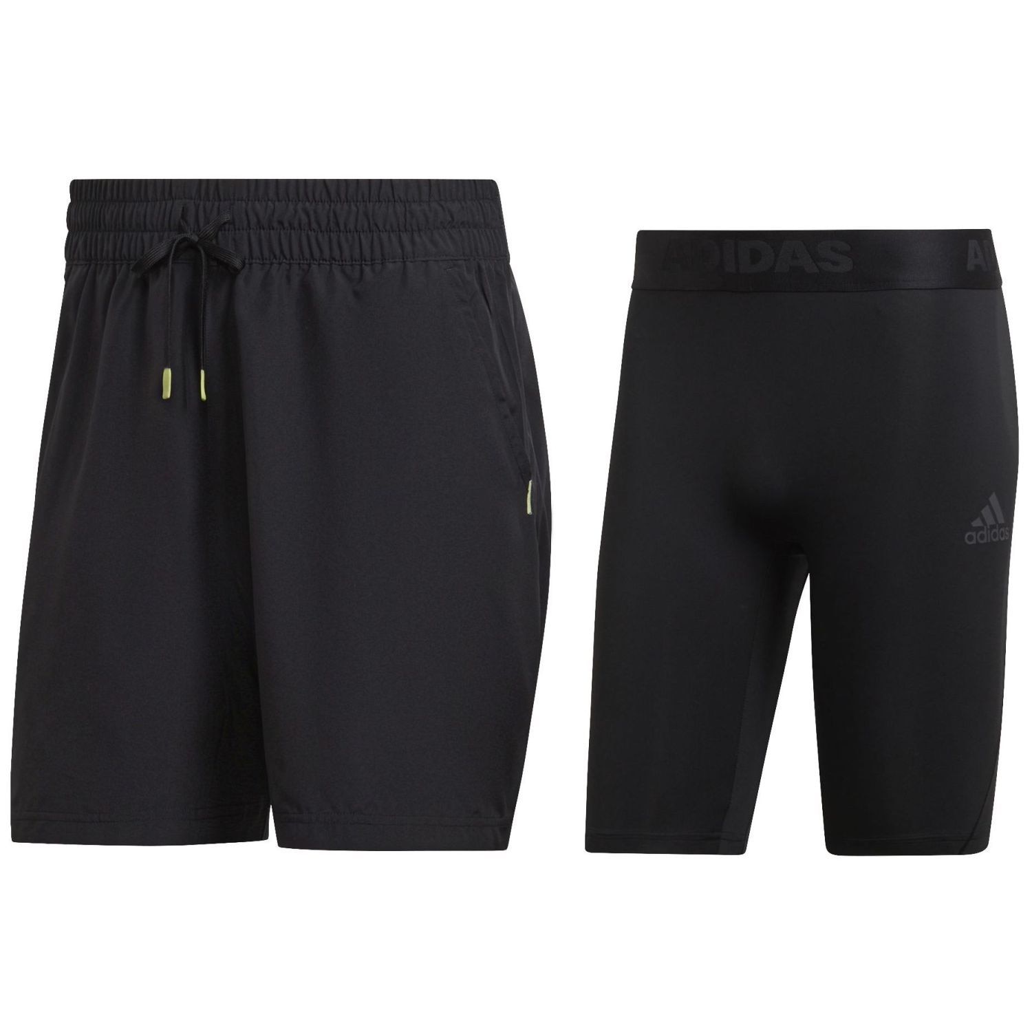 Pantalón corto de tenis y pádel de hombre PARIS 2N1 adidas - Negro Negro-5
