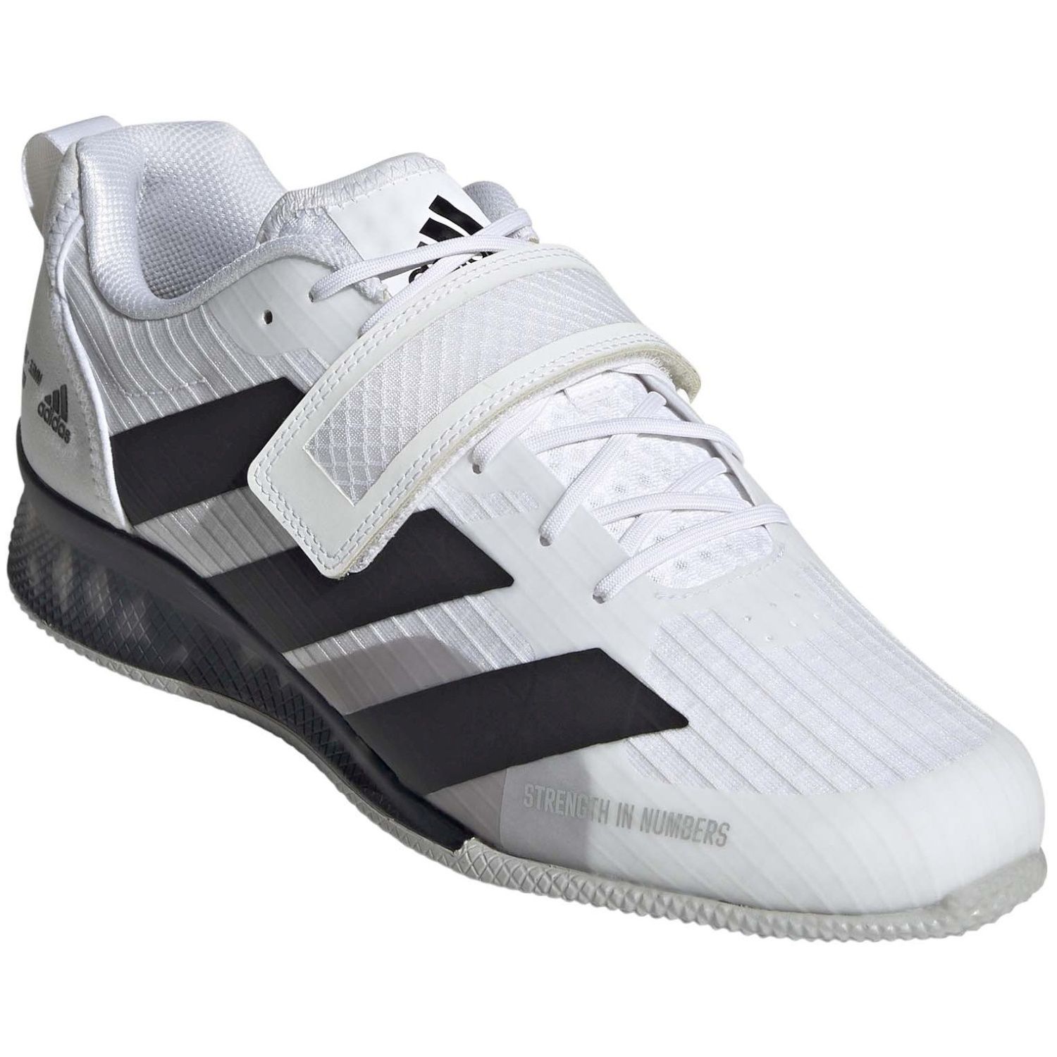 Zapatillas de halterofilia unisex ADIPOWER WEIGHTLIFTING III adidas - Blanco / Negro Blanco / Negro-4