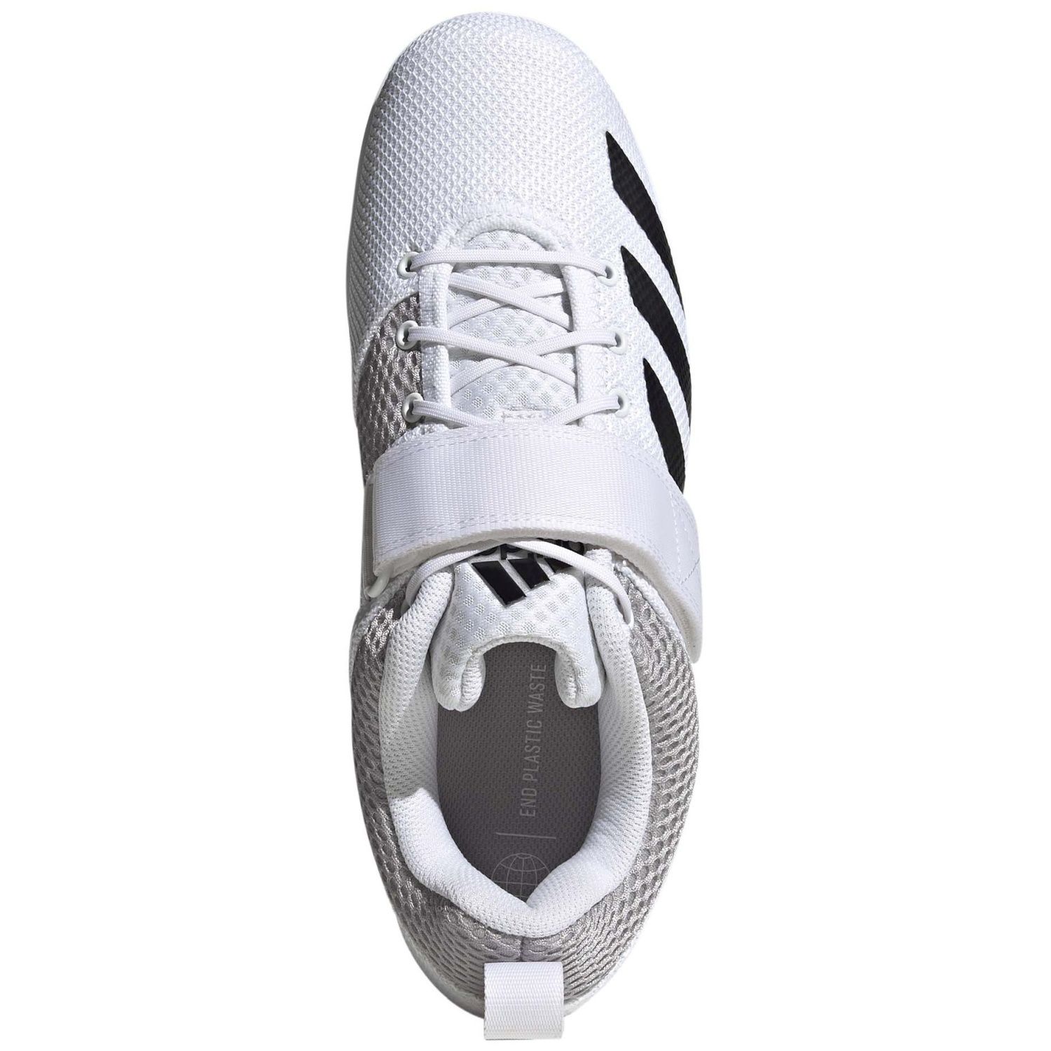 Zapatillas de halterofilia de hombre Powerlift 5 adidas - Blanco / Negro Blanco / Negro-6